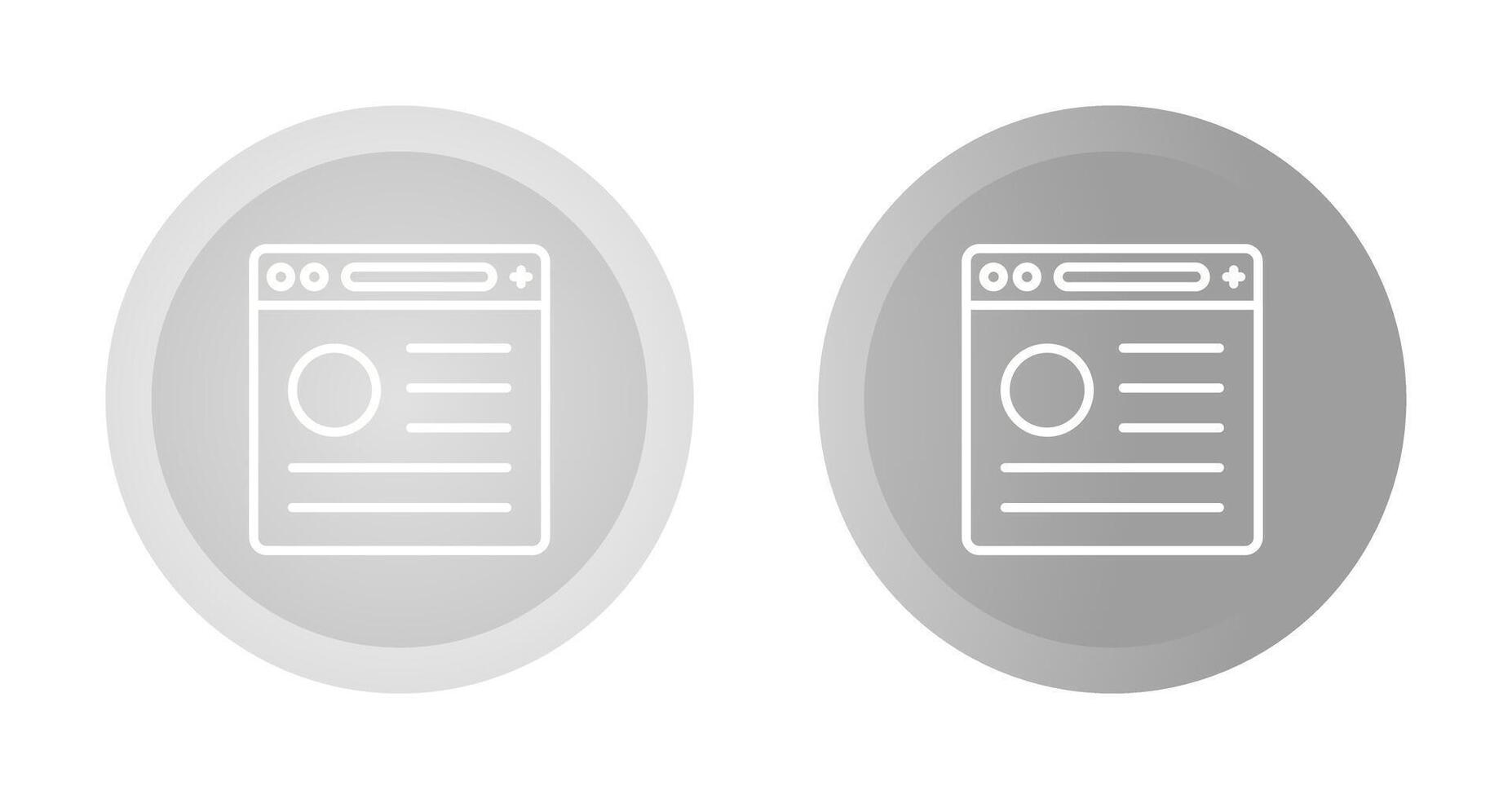 Browser Vector Icon