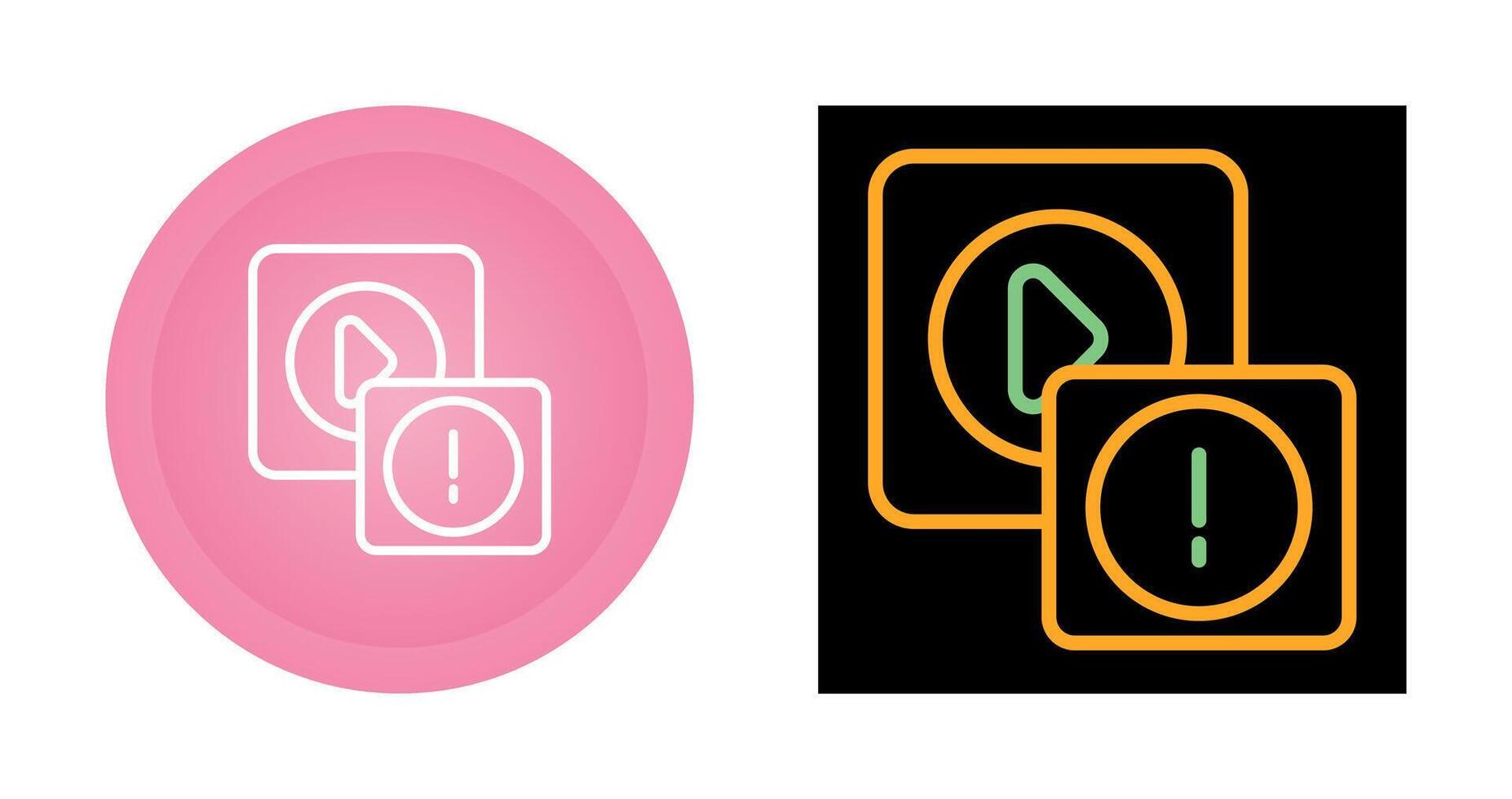 Error Vector Icon
