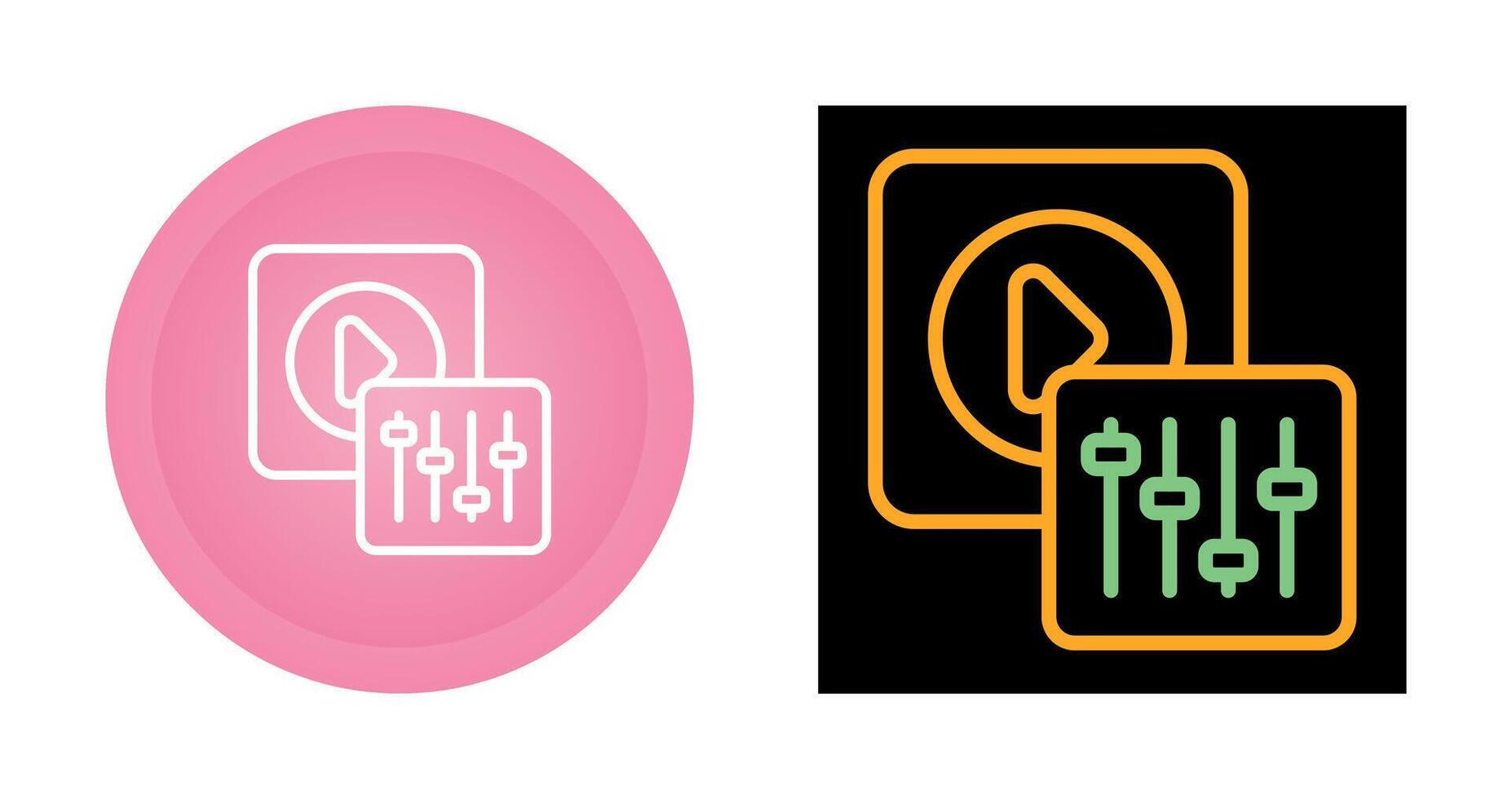 Sliders Vector Icon