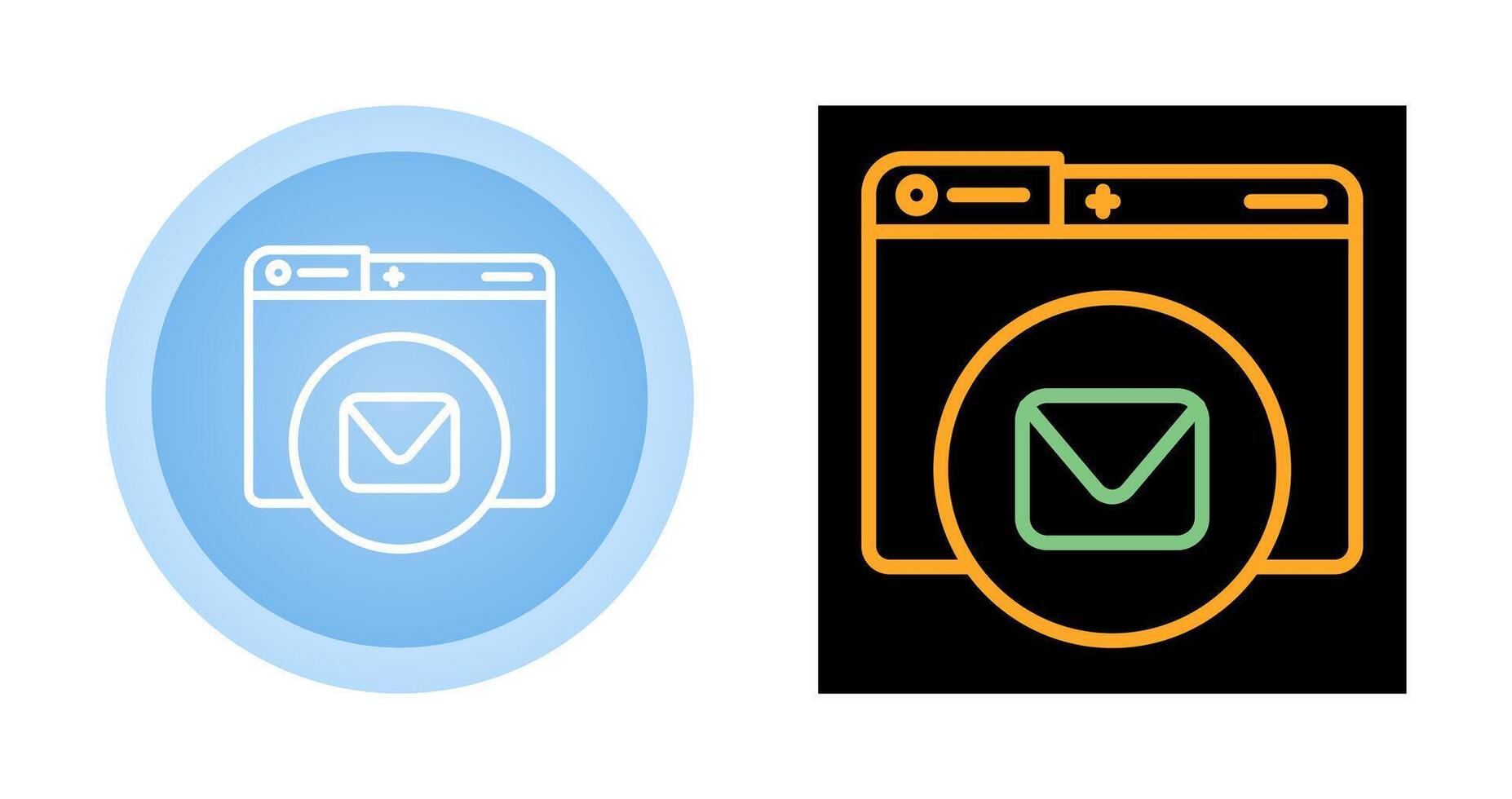 Contact Mail Vector Icon