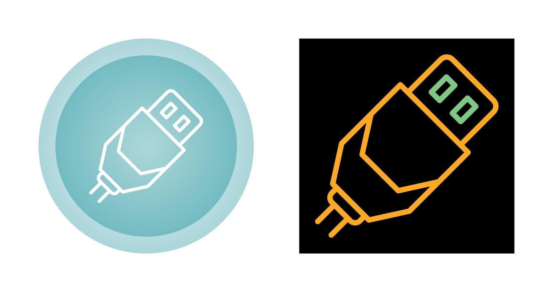 Usb Cable Vector Icon