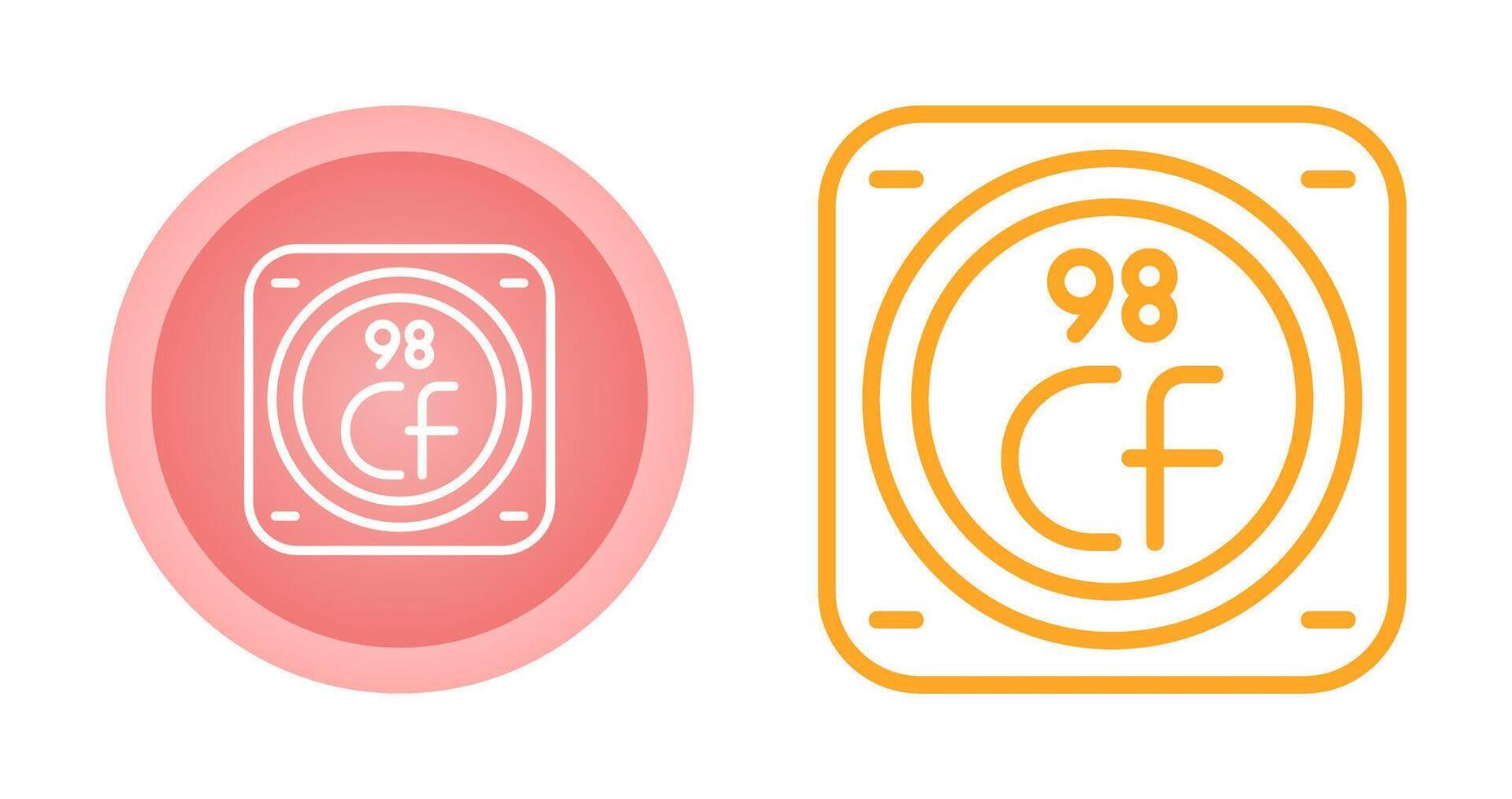 Chemical Element Vector Icon