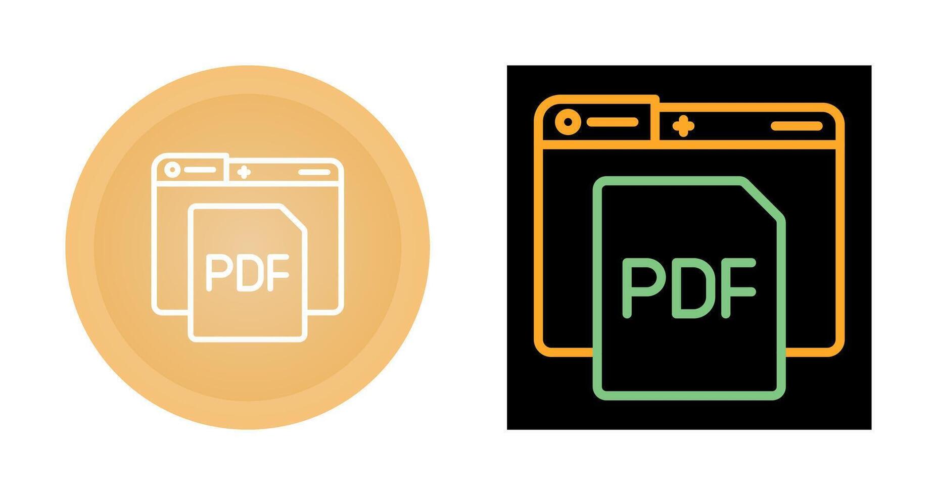 Pdf Vector Icon