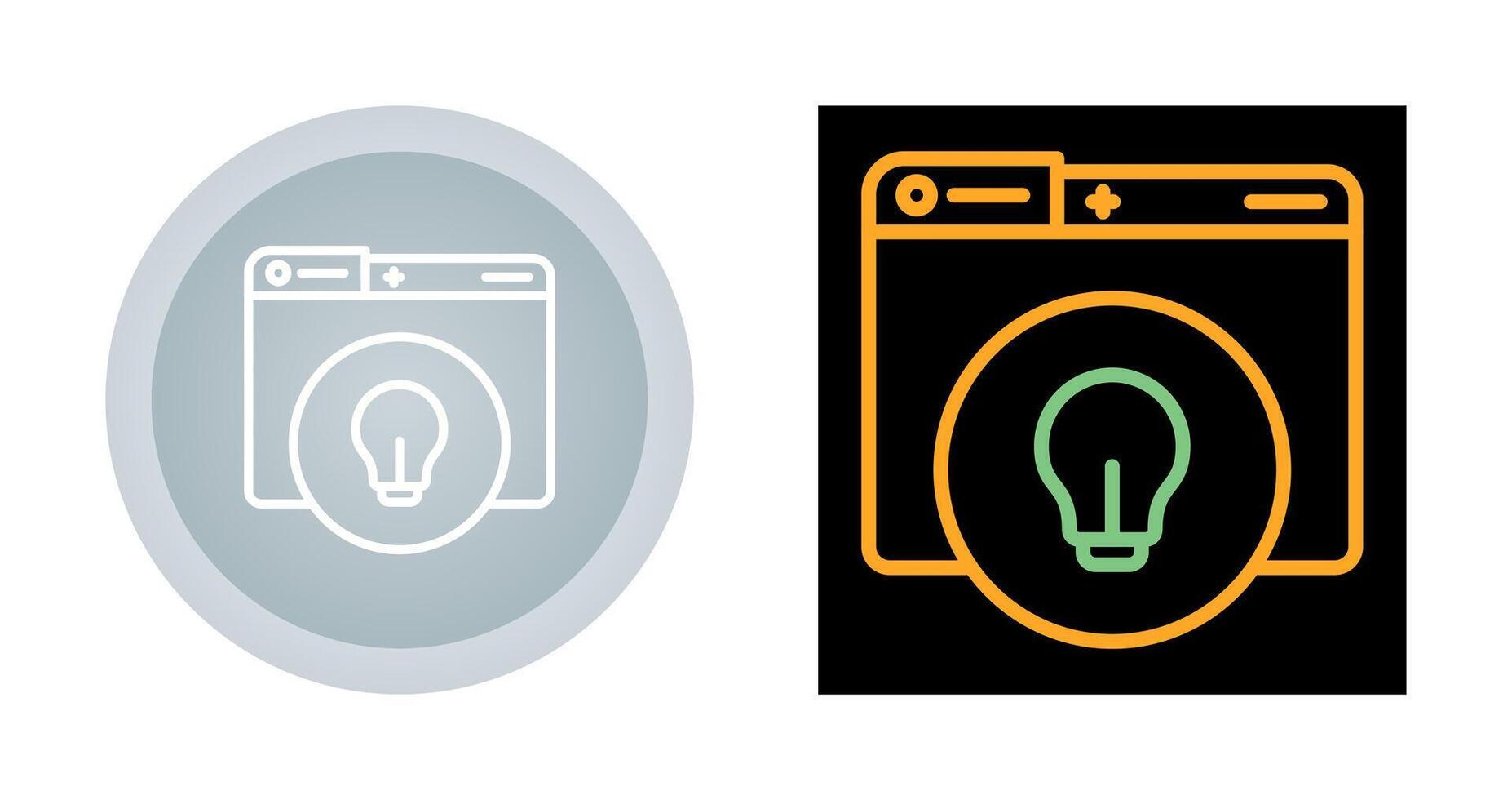 Lightbulb Vector Icon