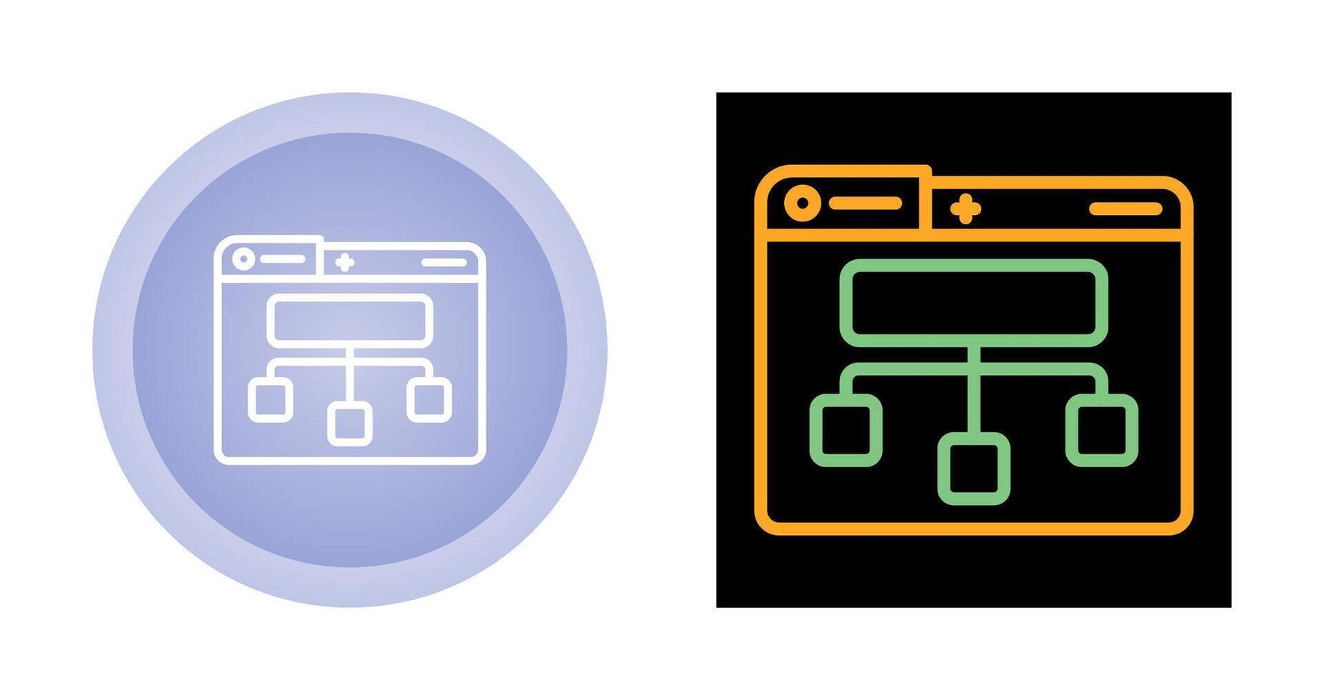 Site Map Vector Icon