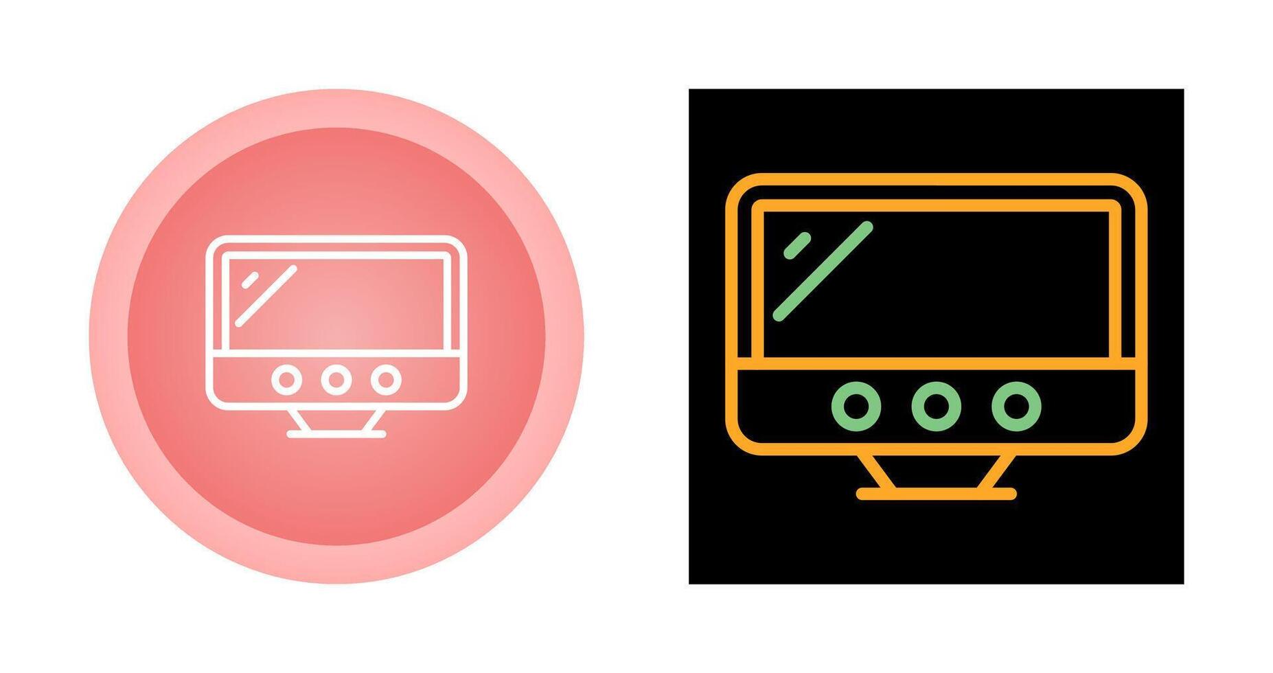 Desktop Vector Icon