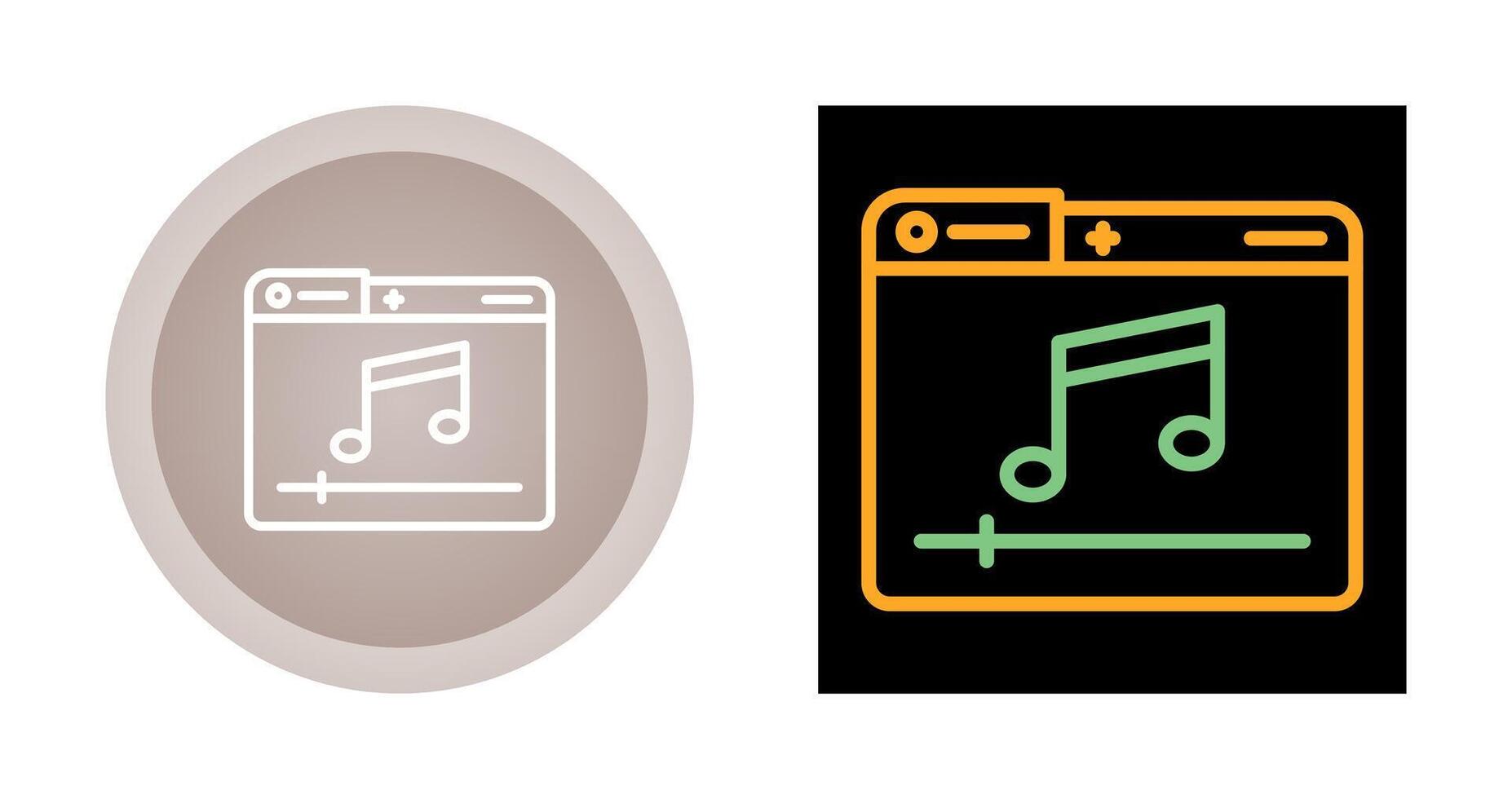 Music Player Vector Icon