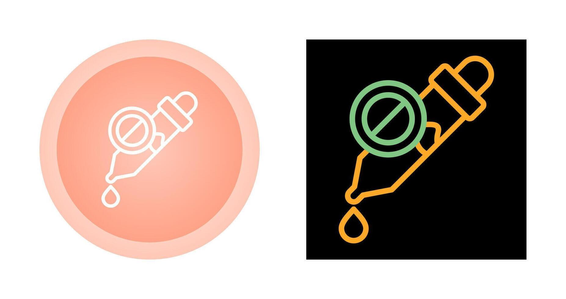 Blocked Droper Vector Icon