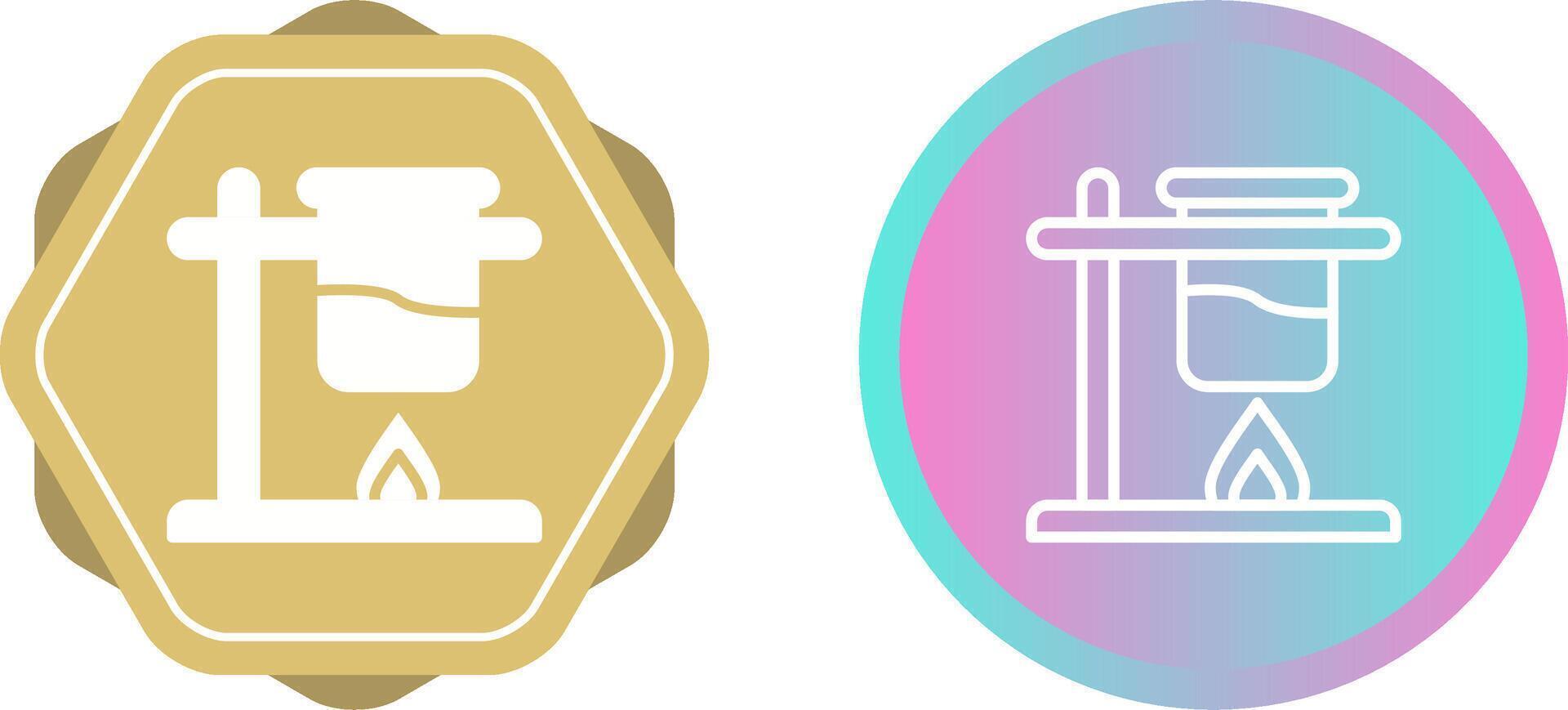 Bunsen Burner Vector Icon