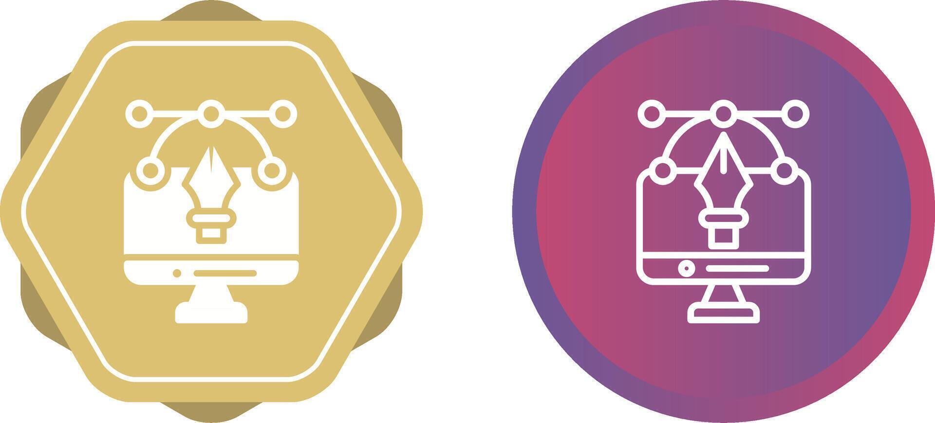 Graphic Design Vector Icon