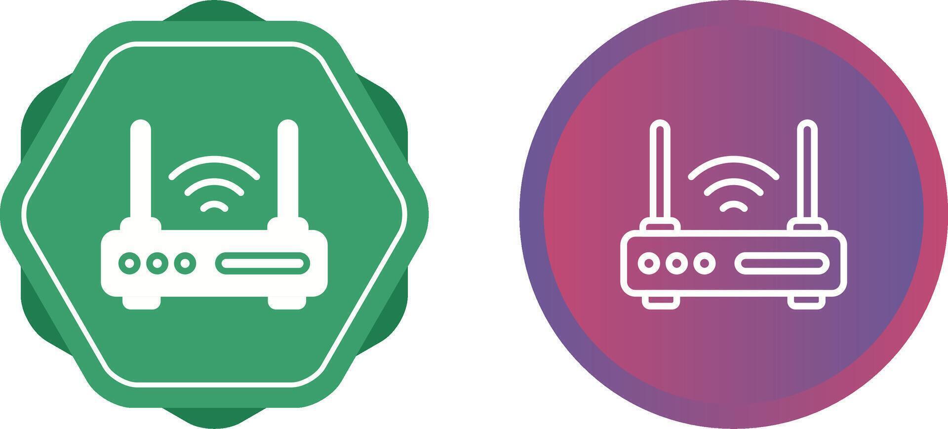 Router Vector Icon