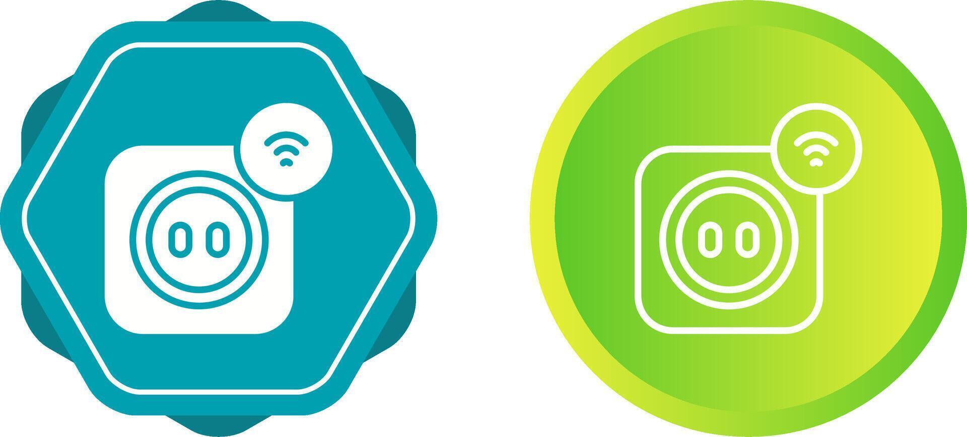 Smart Plug Vector Icon