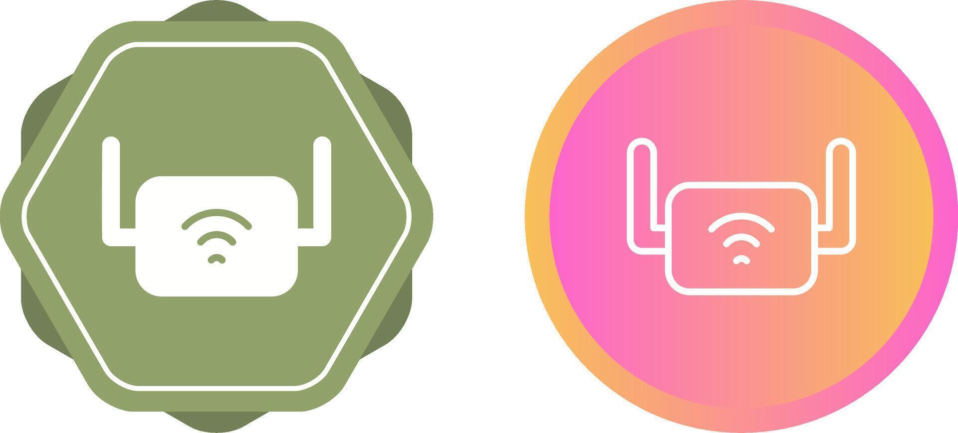 Wi-Fi Range Extender Vector Icon