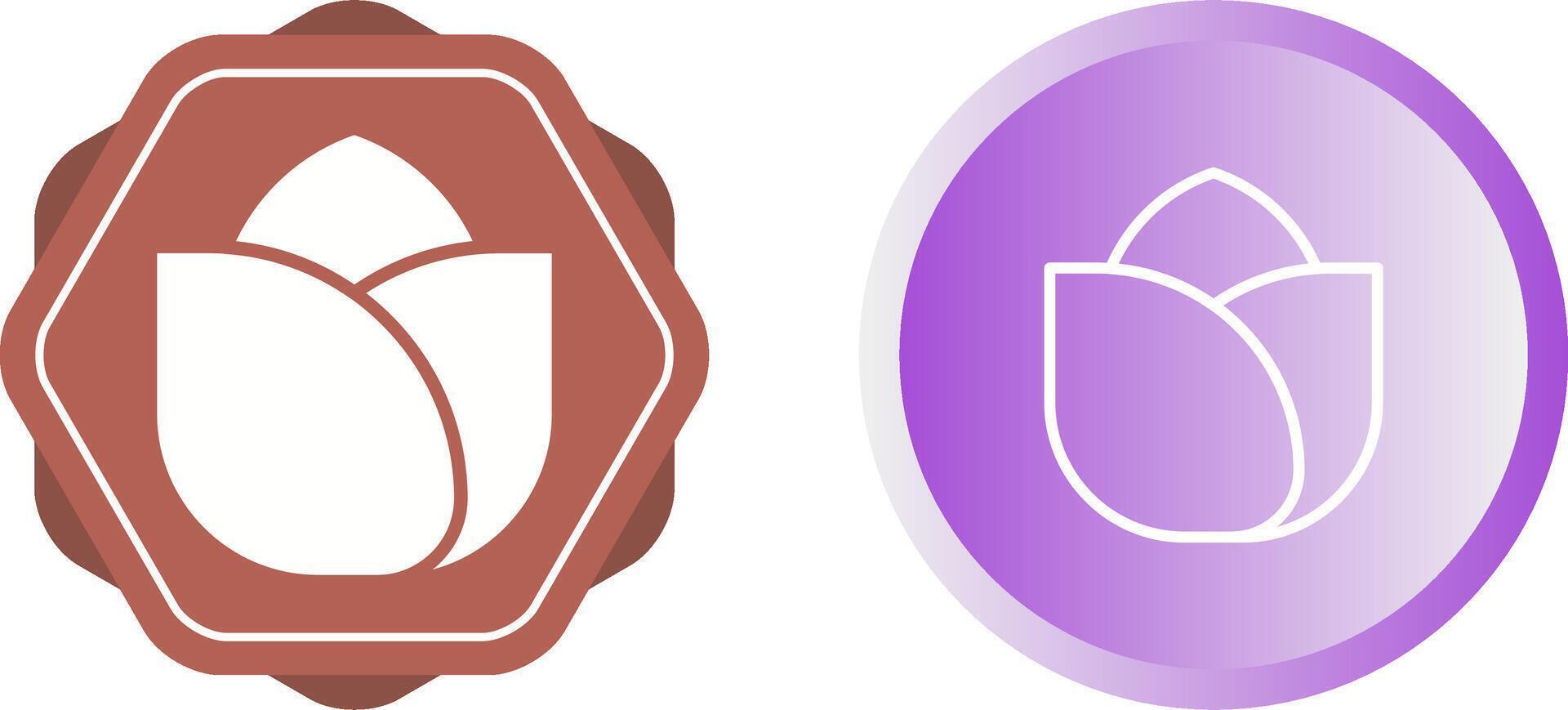 Rose petals Vector Icon