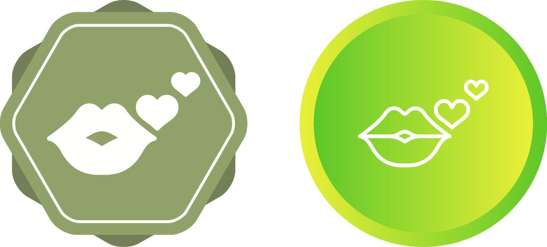 Kiss Vector Icon