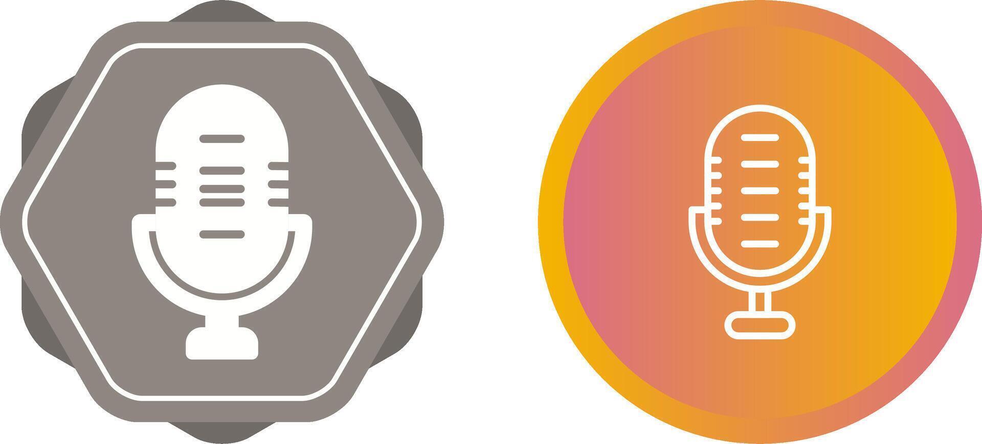 Microphone Vector Icon