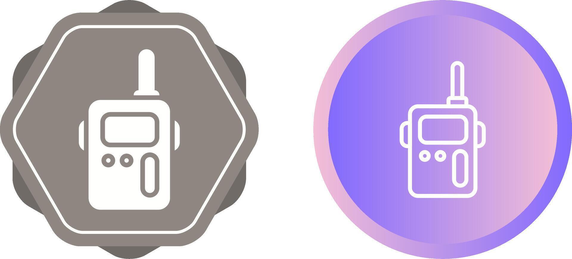 Walkie Talkie Vector Icon