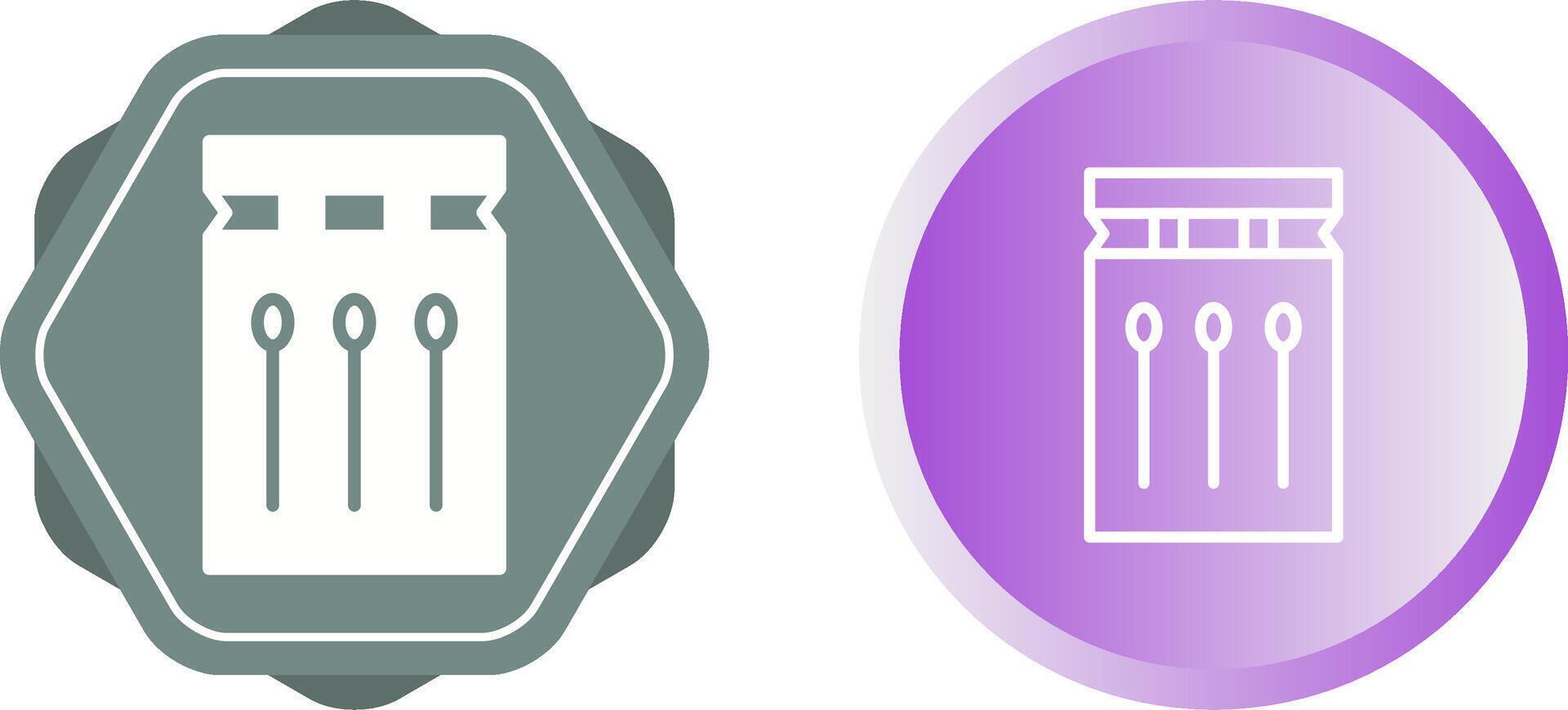 Waterproof matches Vector Icon