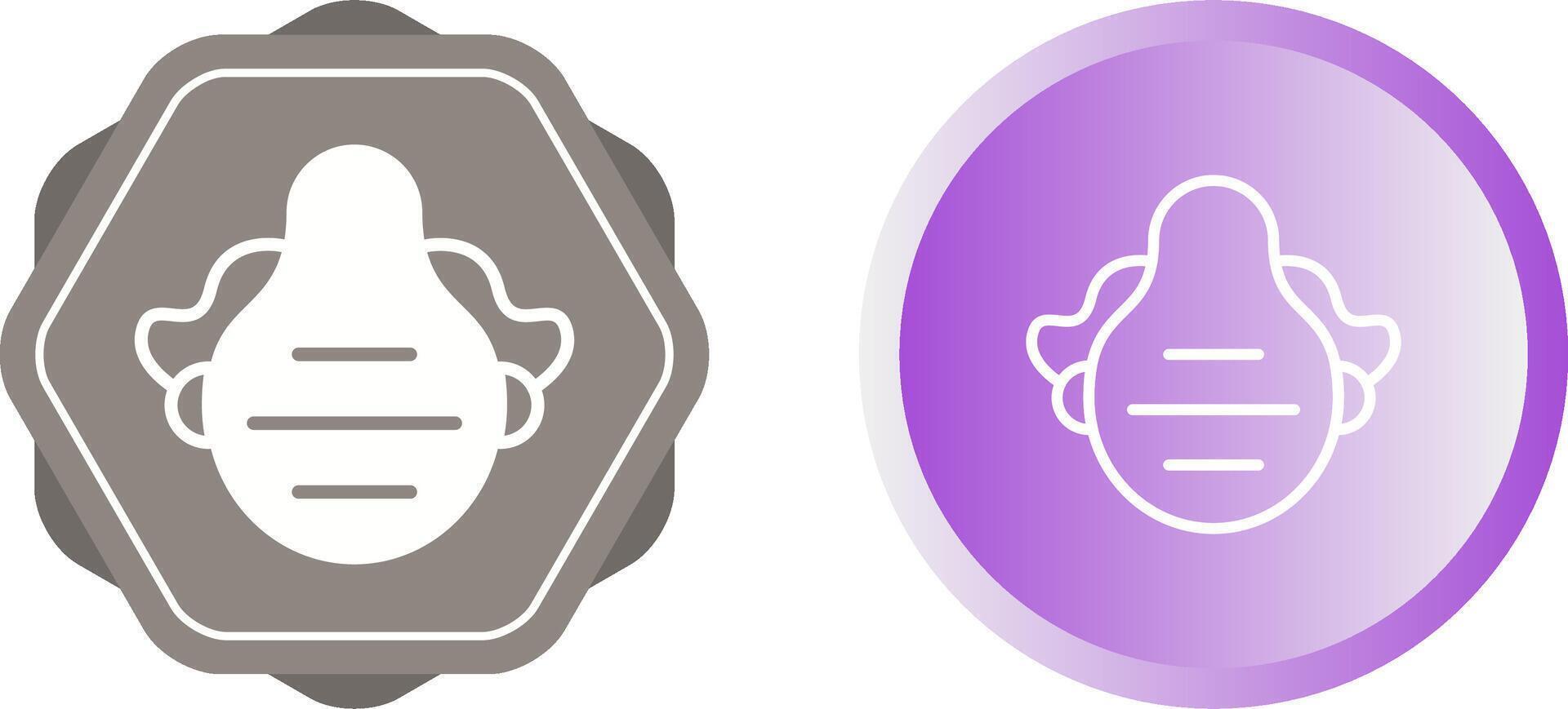 Dust mask Vector Icon