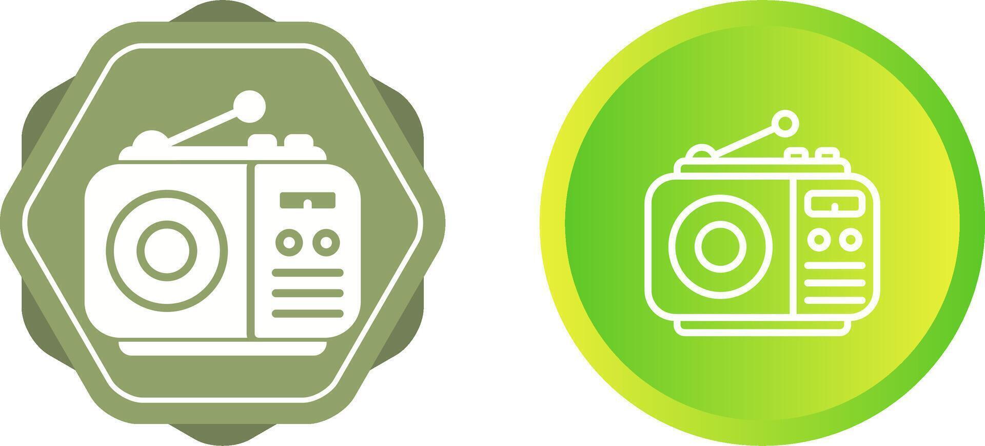 Radio Vector Icon