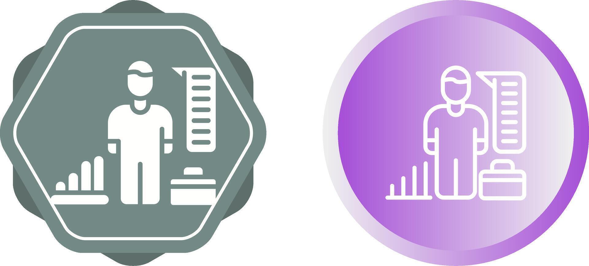 HR Analytics Vector Icon