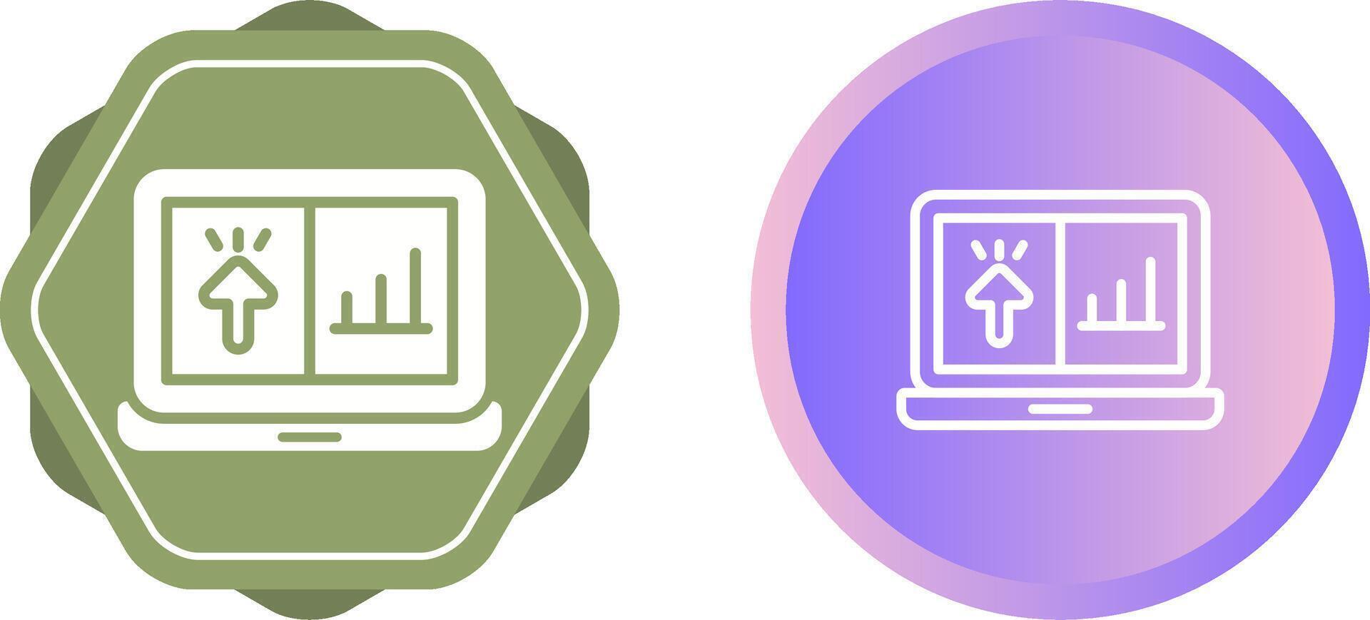 Clickstream Analysis Vector Icon