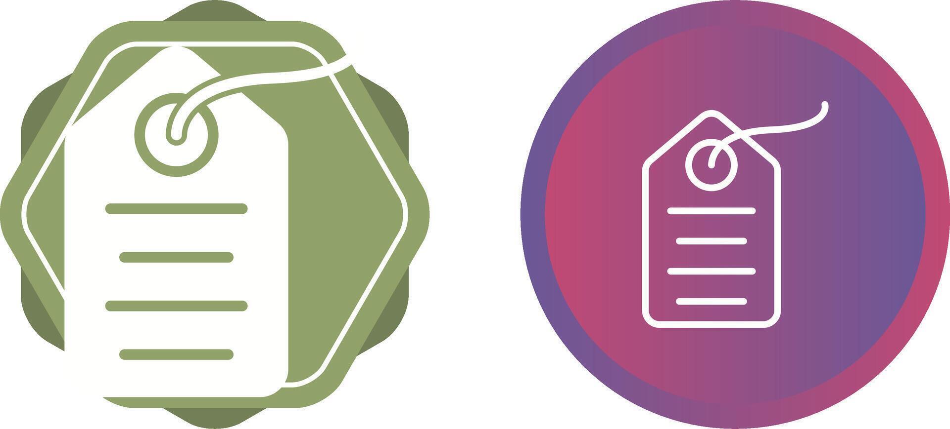 Sale Tag Vector Icon
