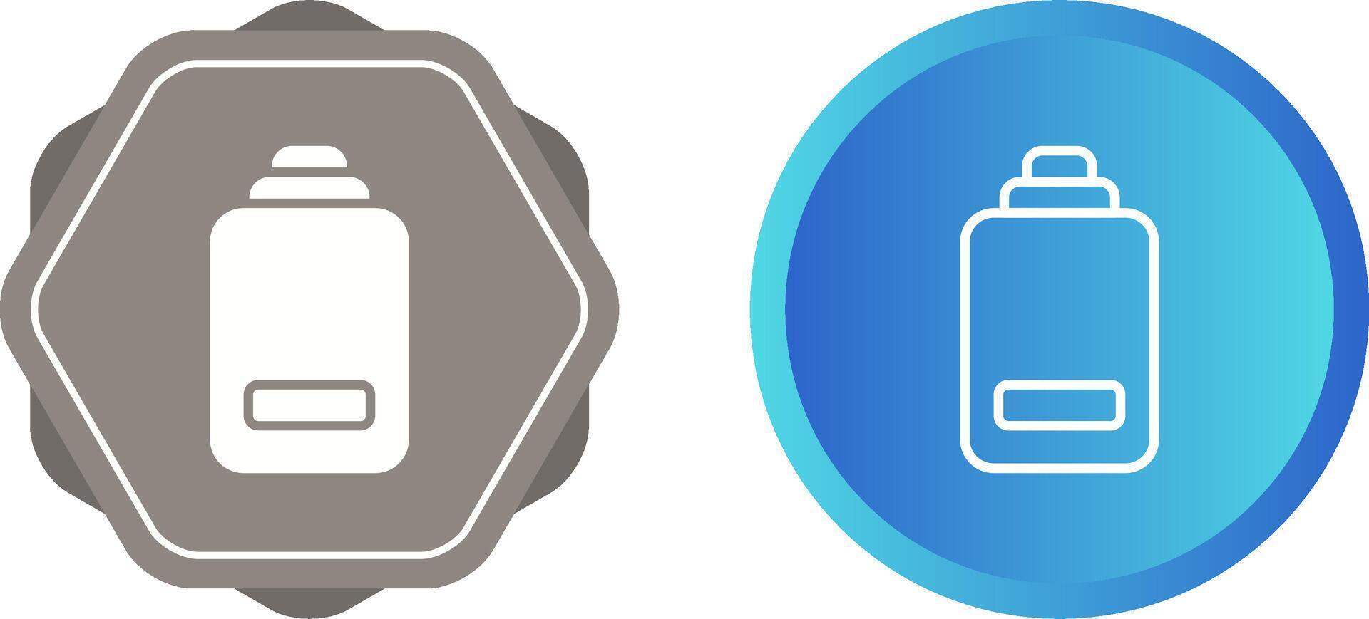 Low Battery Vector Icon