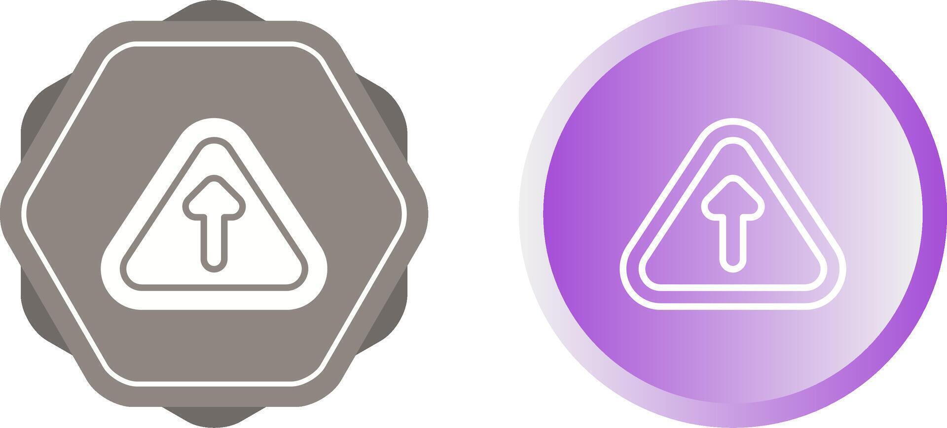 Road sign Vector Icon