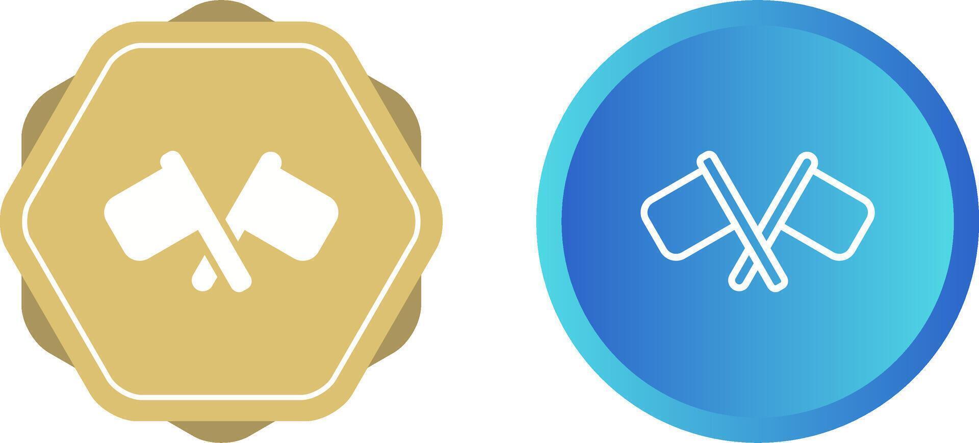 Signal Flag Vector Icon