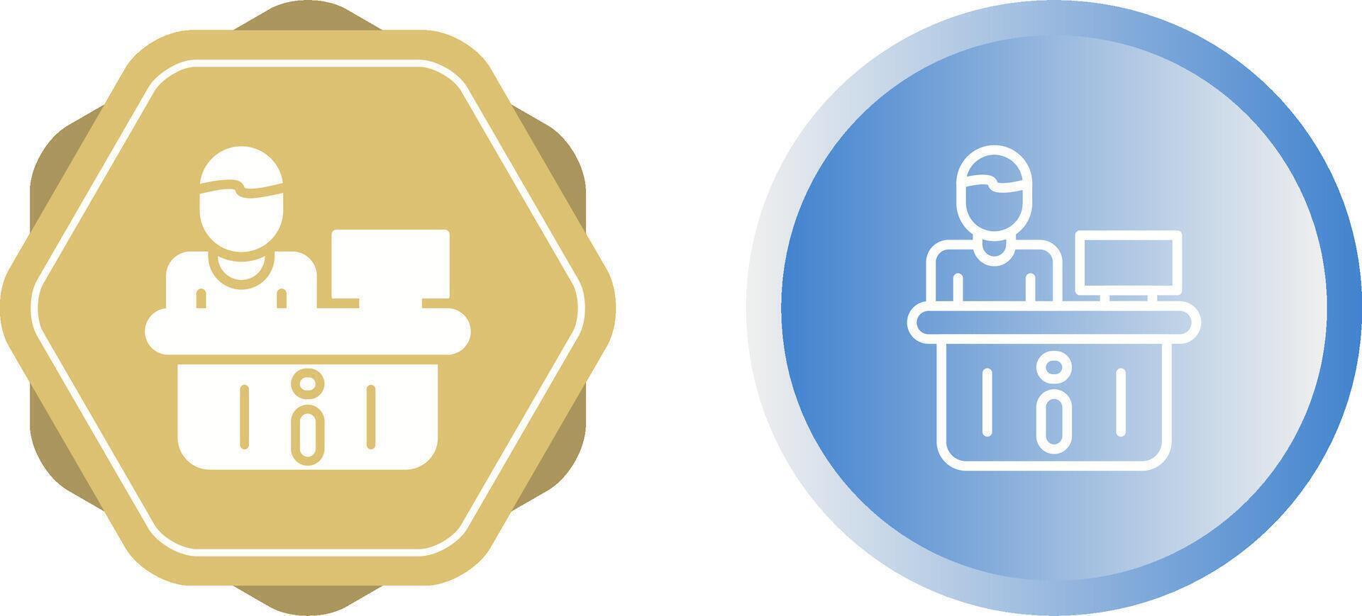 Reception Vector Icon
