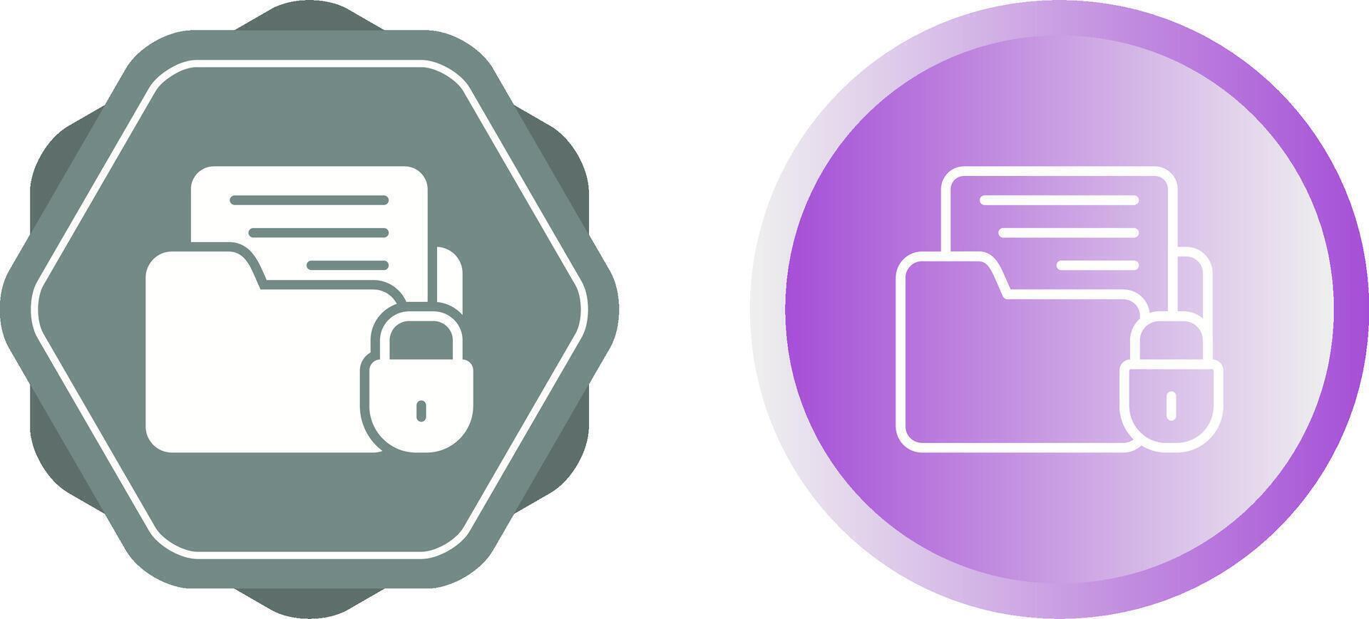 Data Encryption Vector Icon