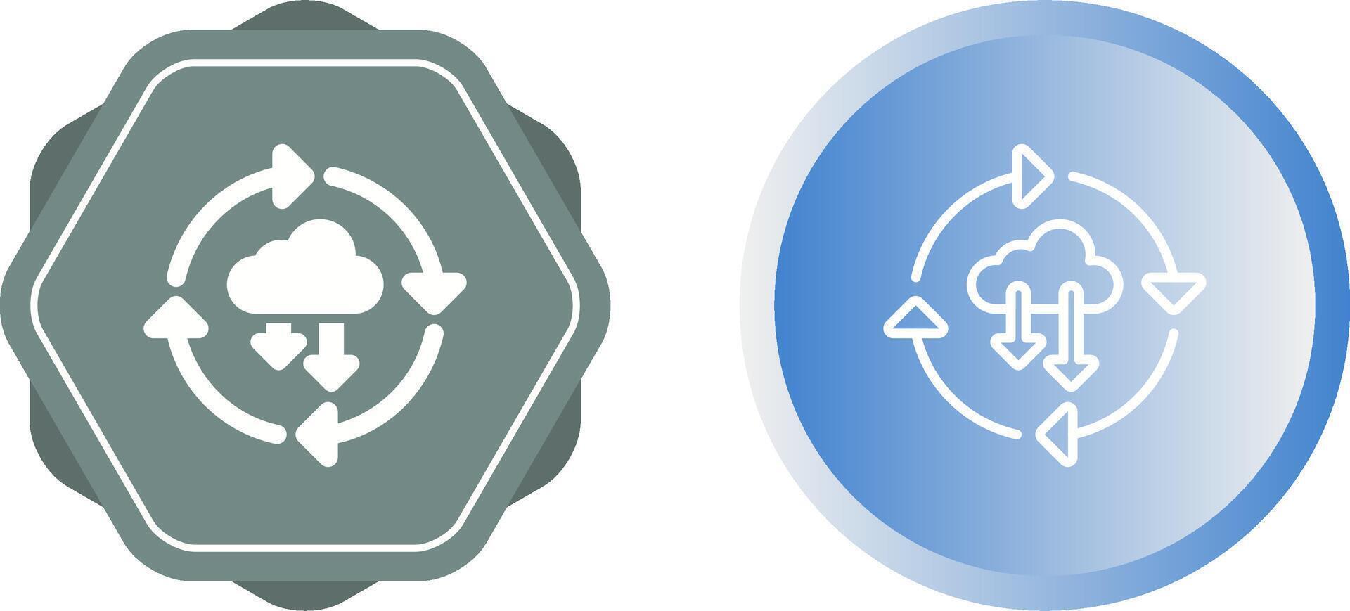 Continuous Deployment Vector Icon