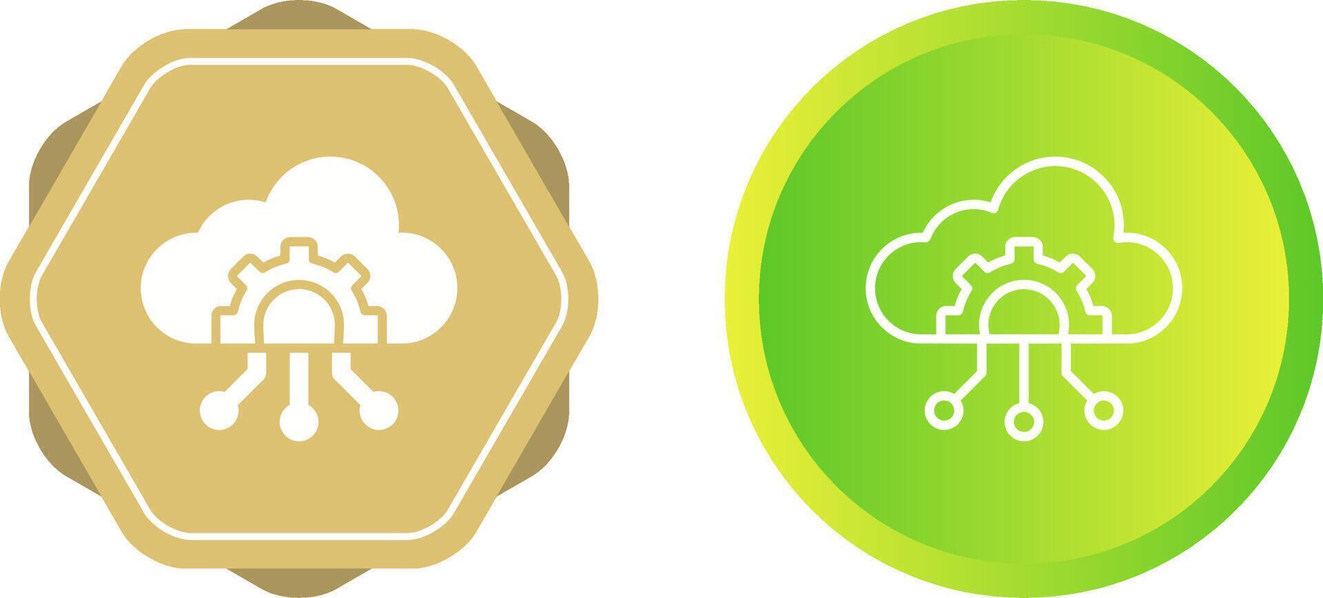 Cloud Governance Vector Icon