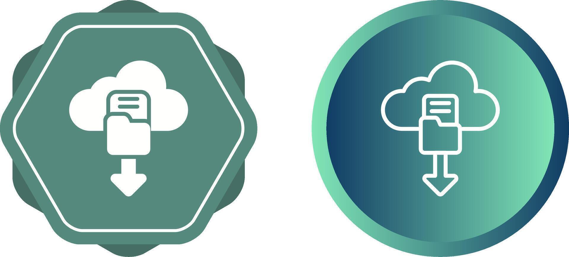 Cloud Security Auditing Vector Icon