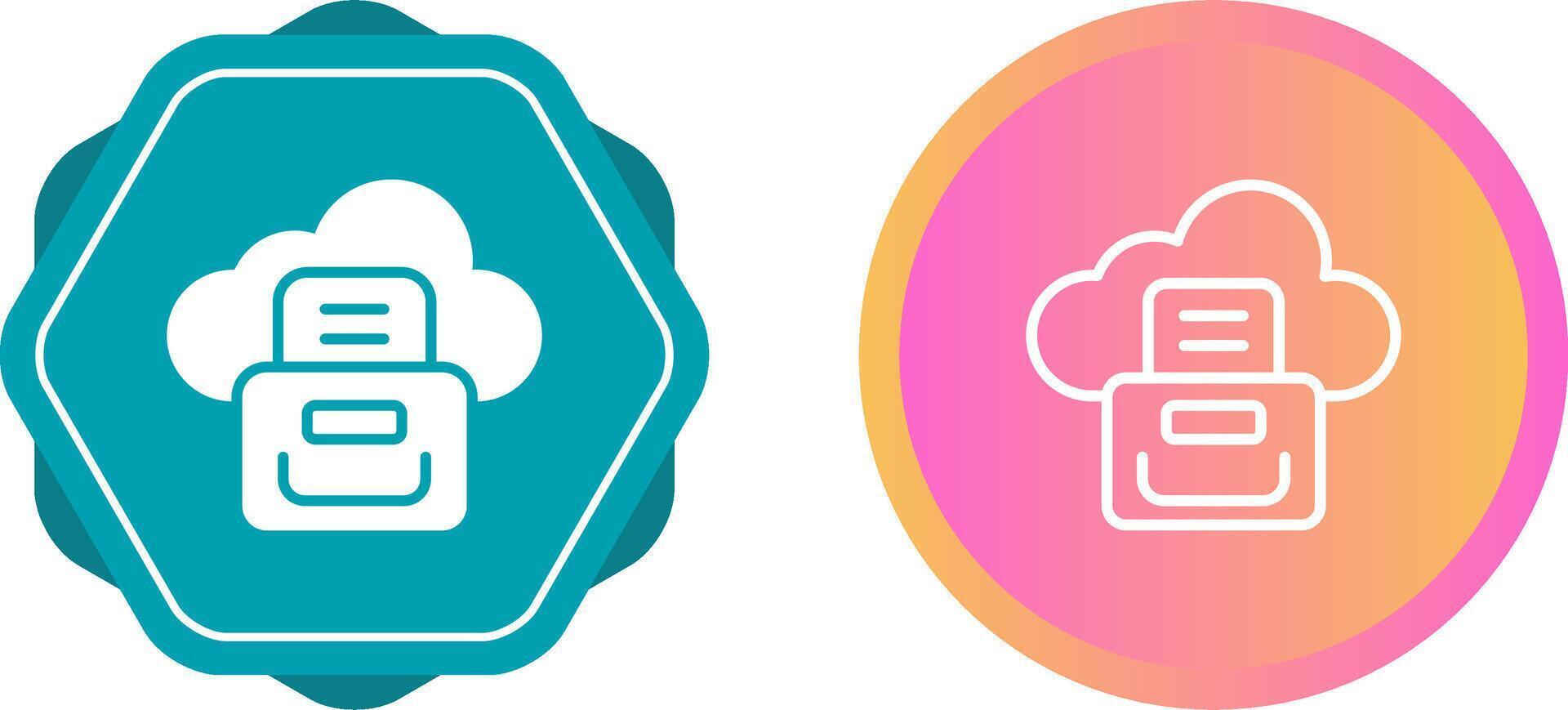 Cloud Compliance Vector Icon
