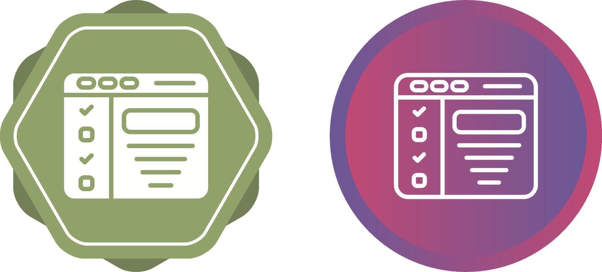 Design Brief Vector Icon