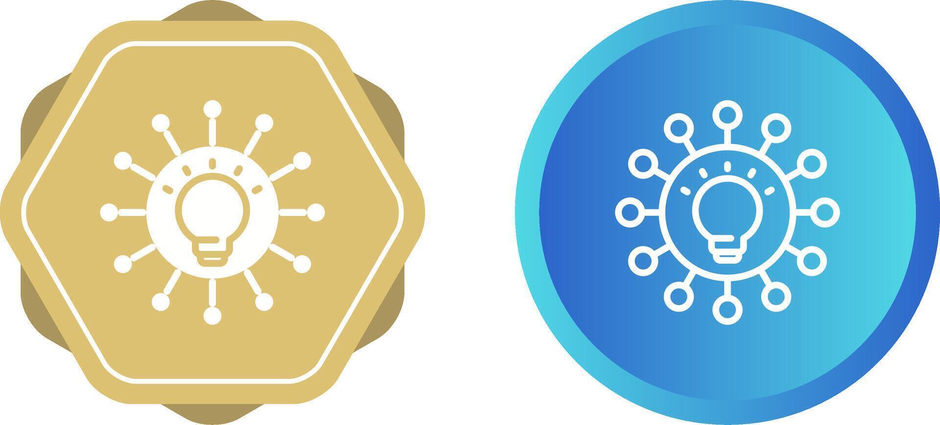 Mind Map Vector Icon