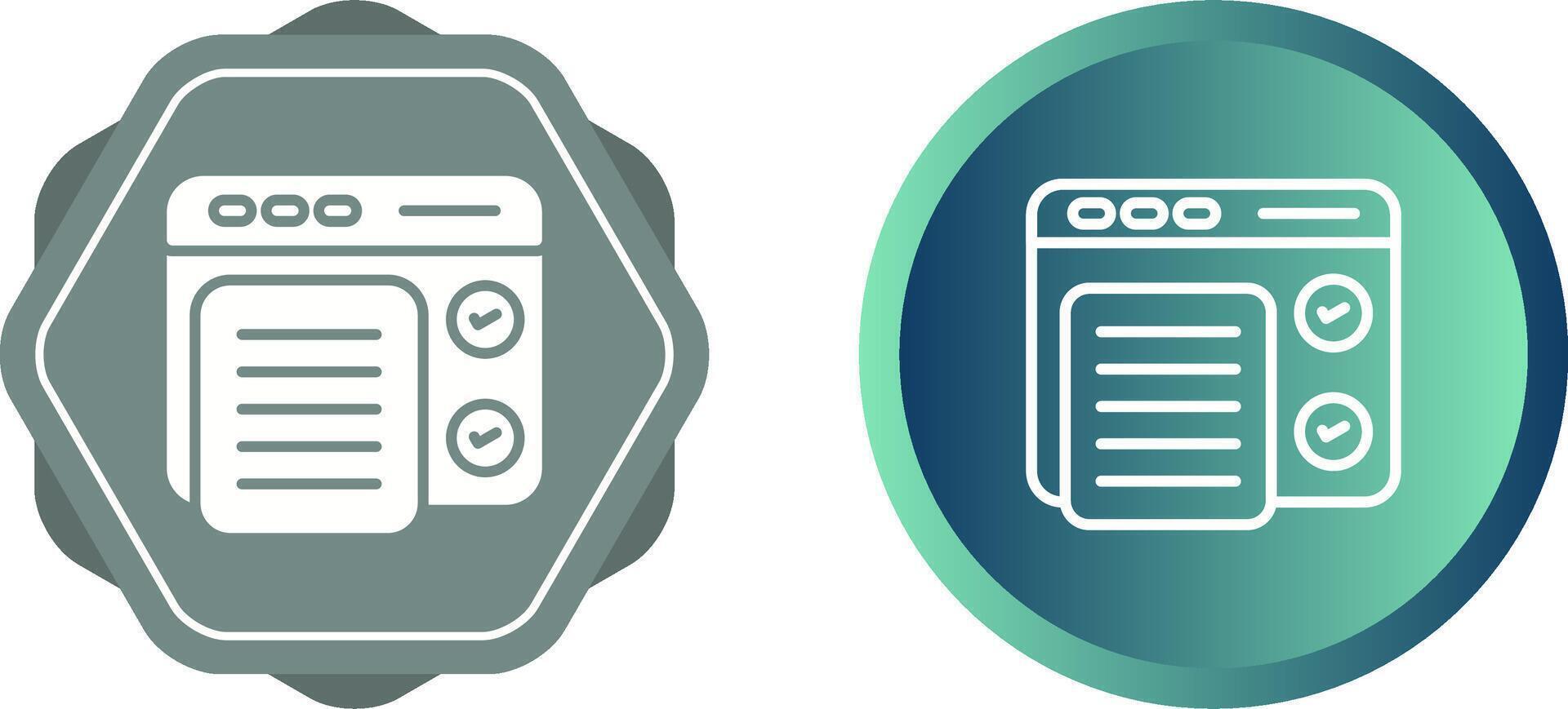 Concept Testing Vector Icon