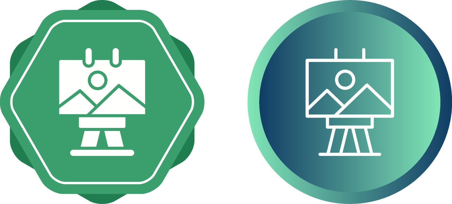 Canvas Vector Icon