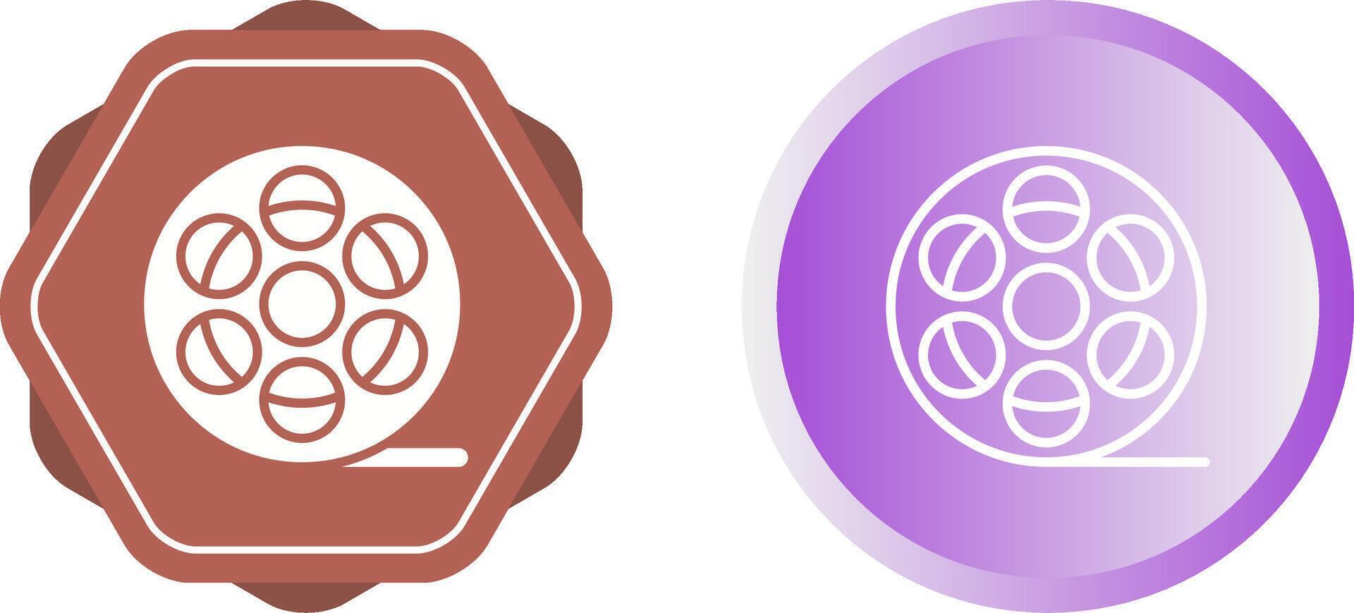 Film Reel Vector Icon