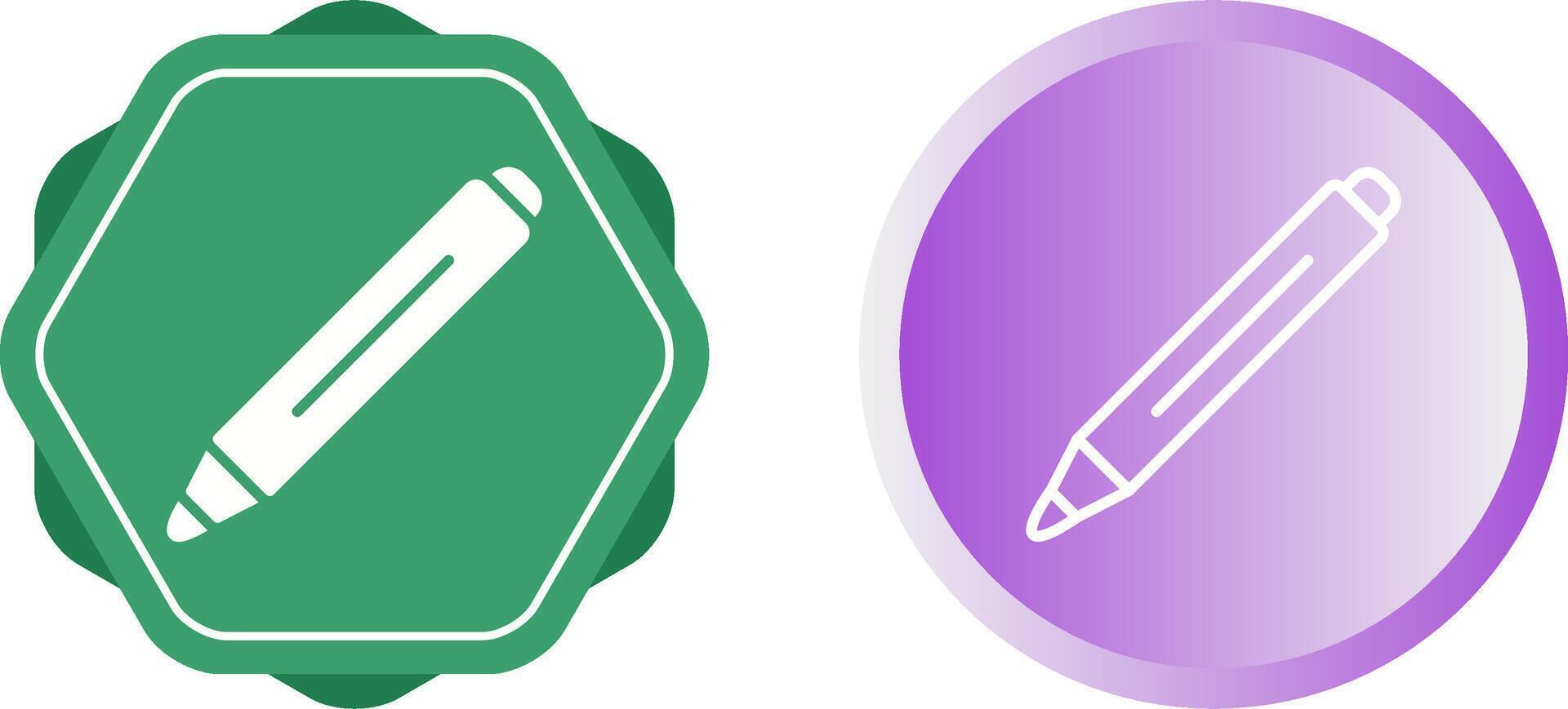 Unique Two Icons Set vector