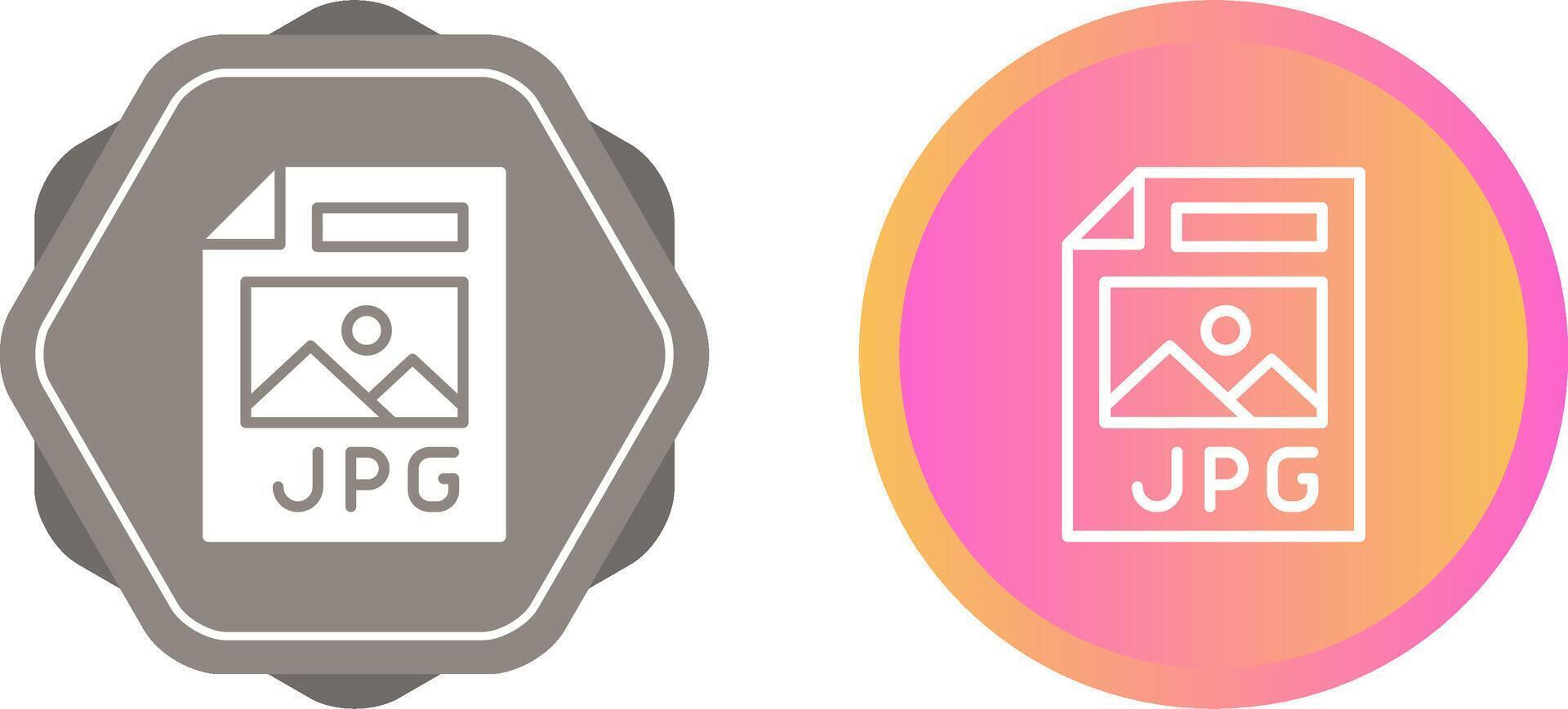 Unique Two Icons Set vector