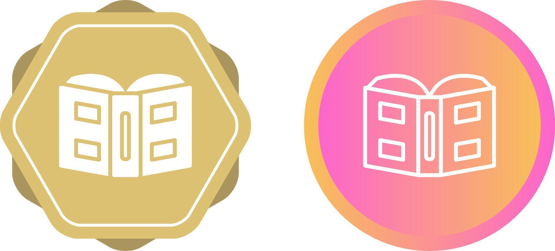 Open book Vector Icon