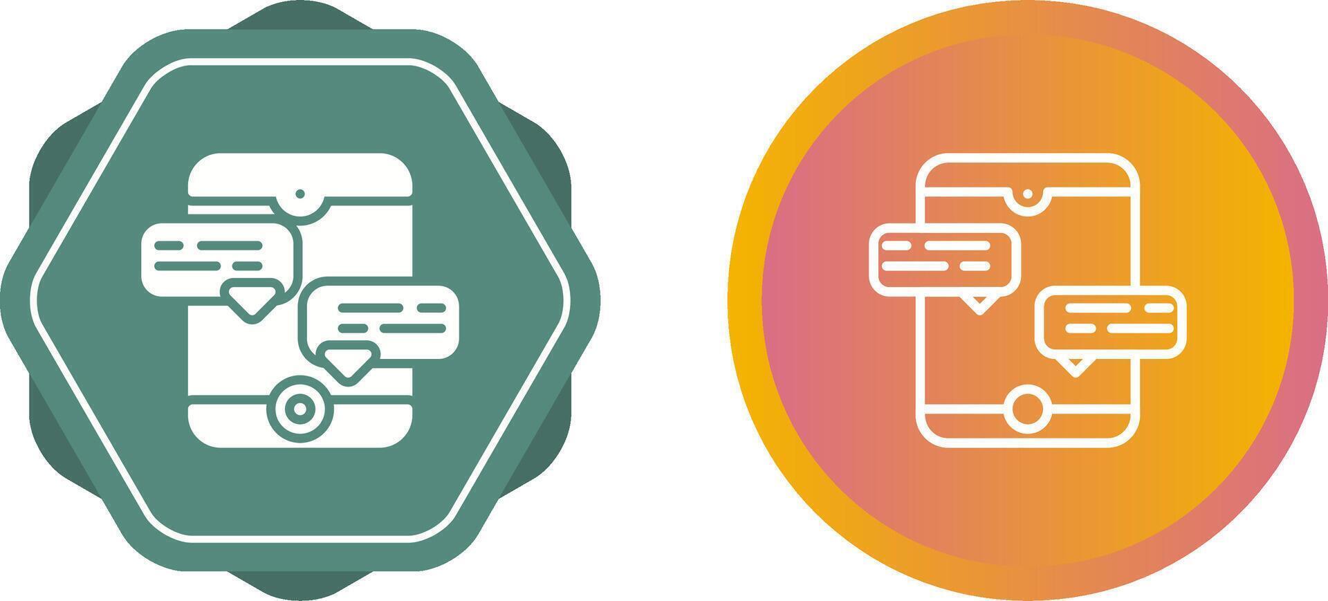 Speech bubble Vector Icon