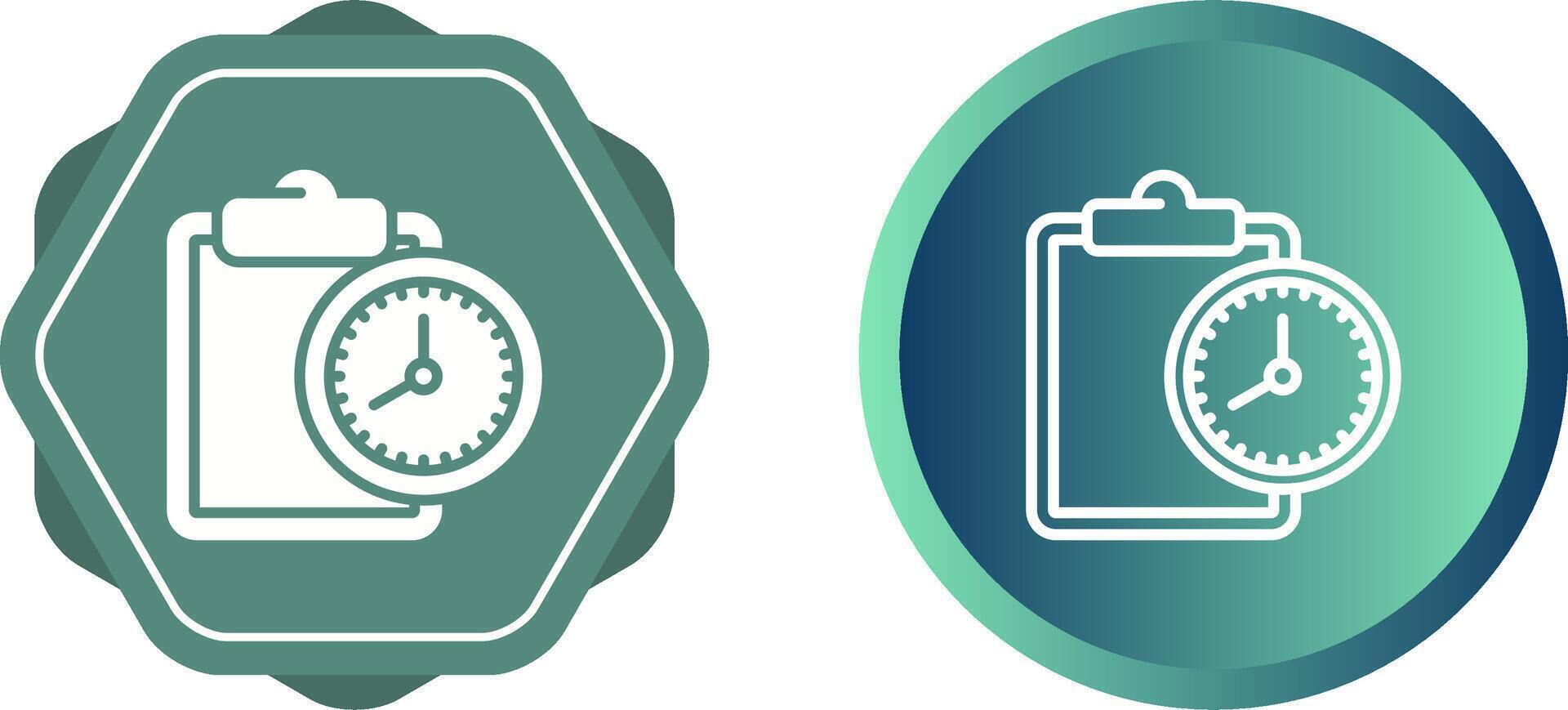 Unique Two Icons Set vector