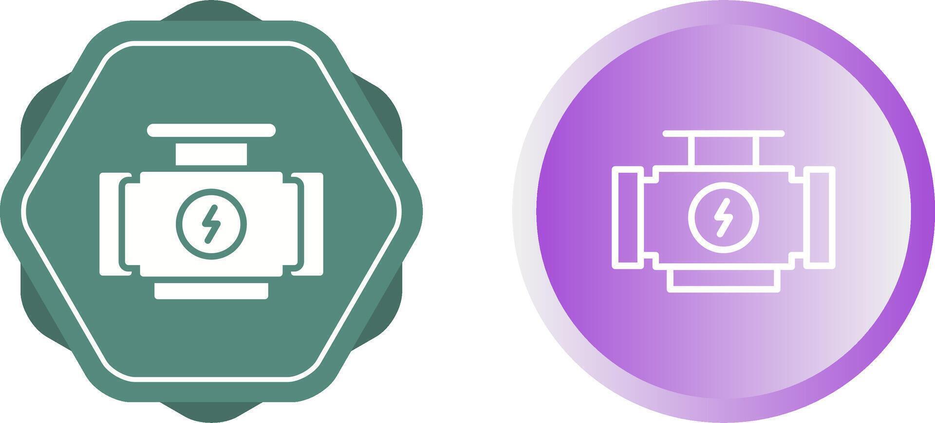 Car Engine Vector Icon