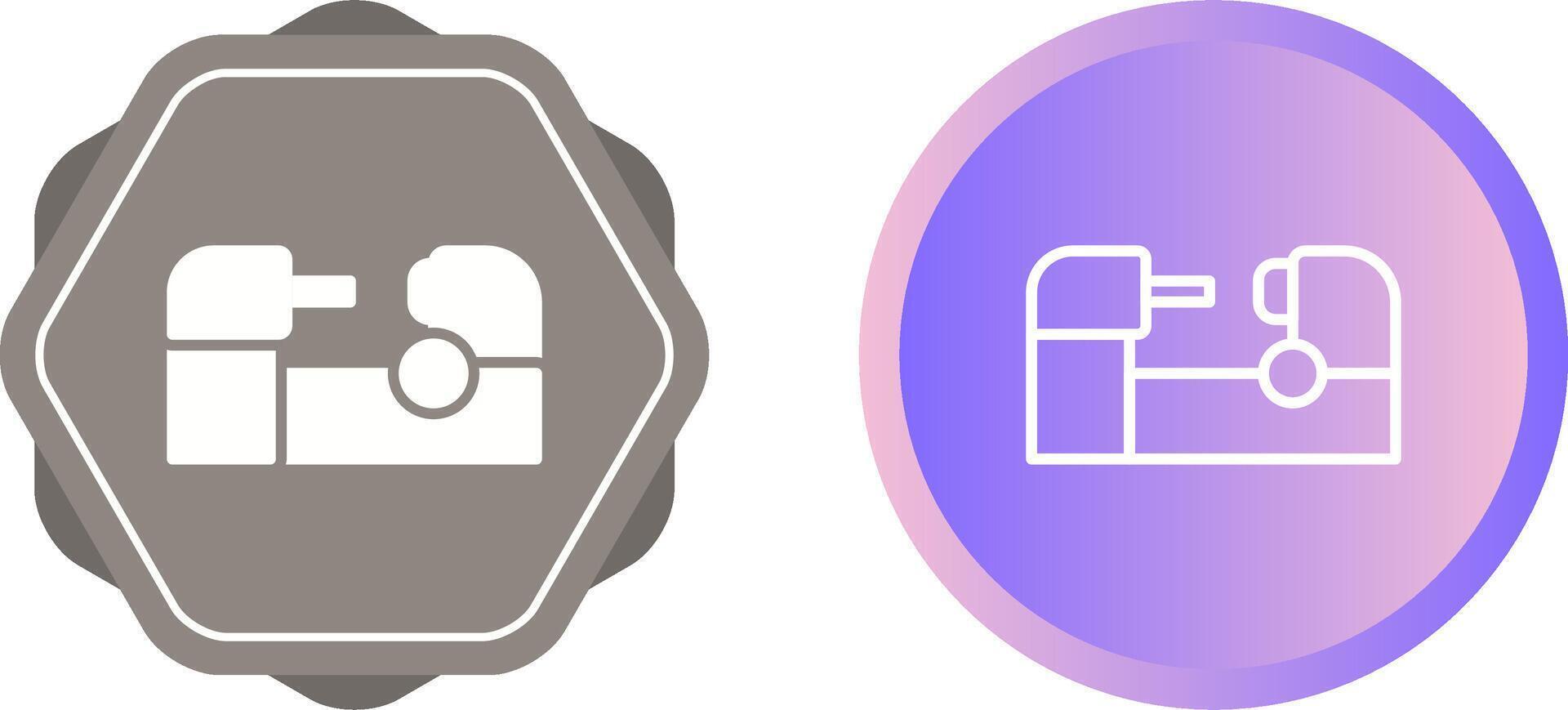 Lathe Vector Icon