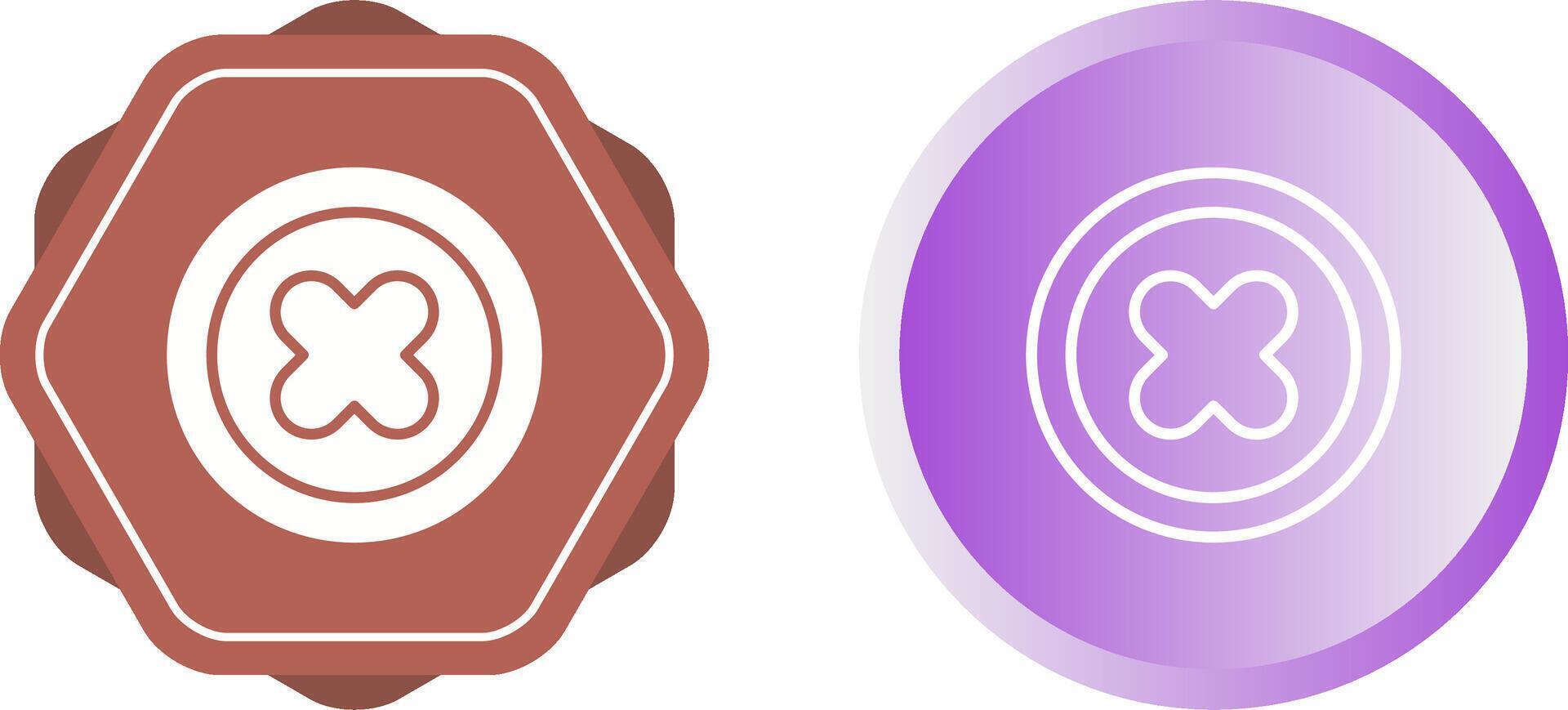 Cross Vector Icon