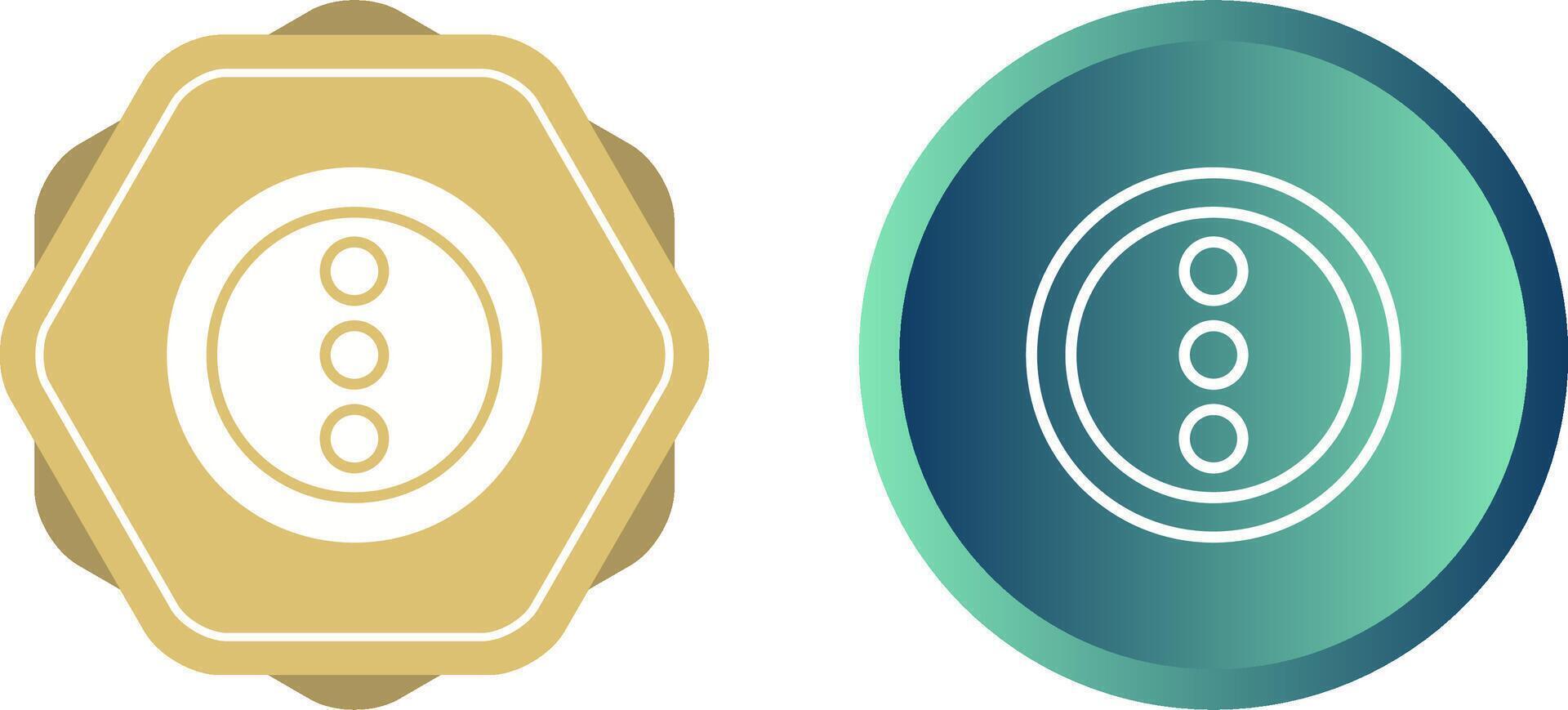 Menu Dots Vertical Vector Icon